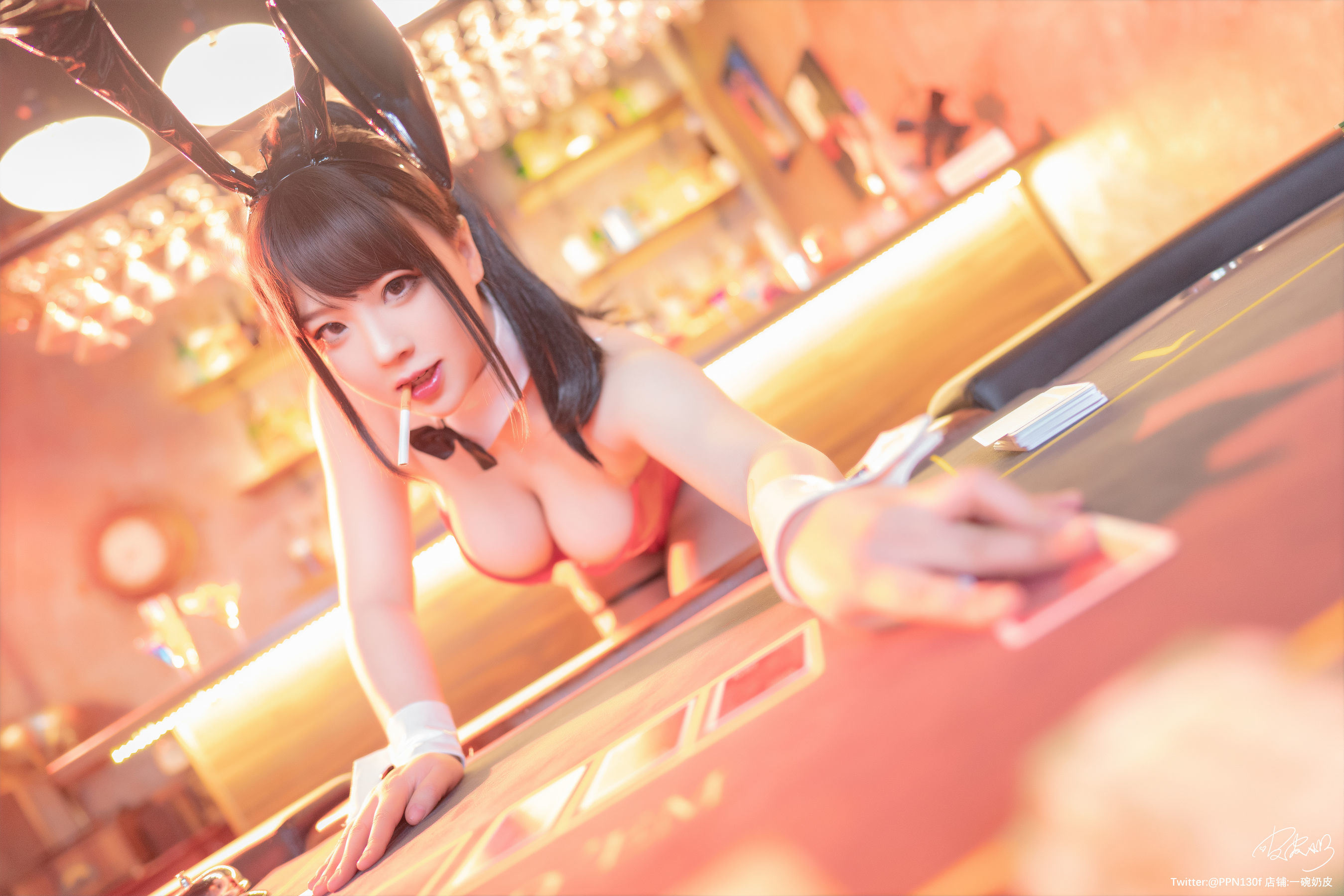COS Welfare] Pipi Nai is so adorable! - New Year's Bunny Girl