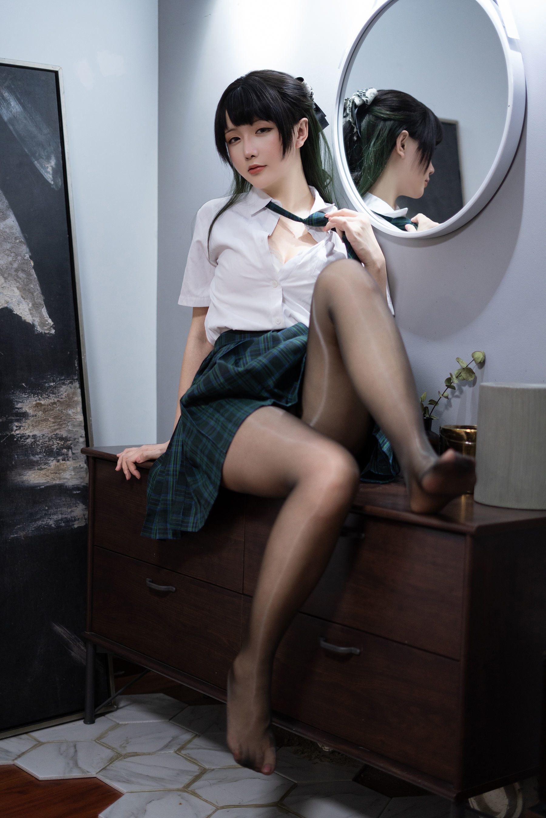 COS Phúc Lợi] Coser Chị Tinh Chi Chi - JK Xanh
