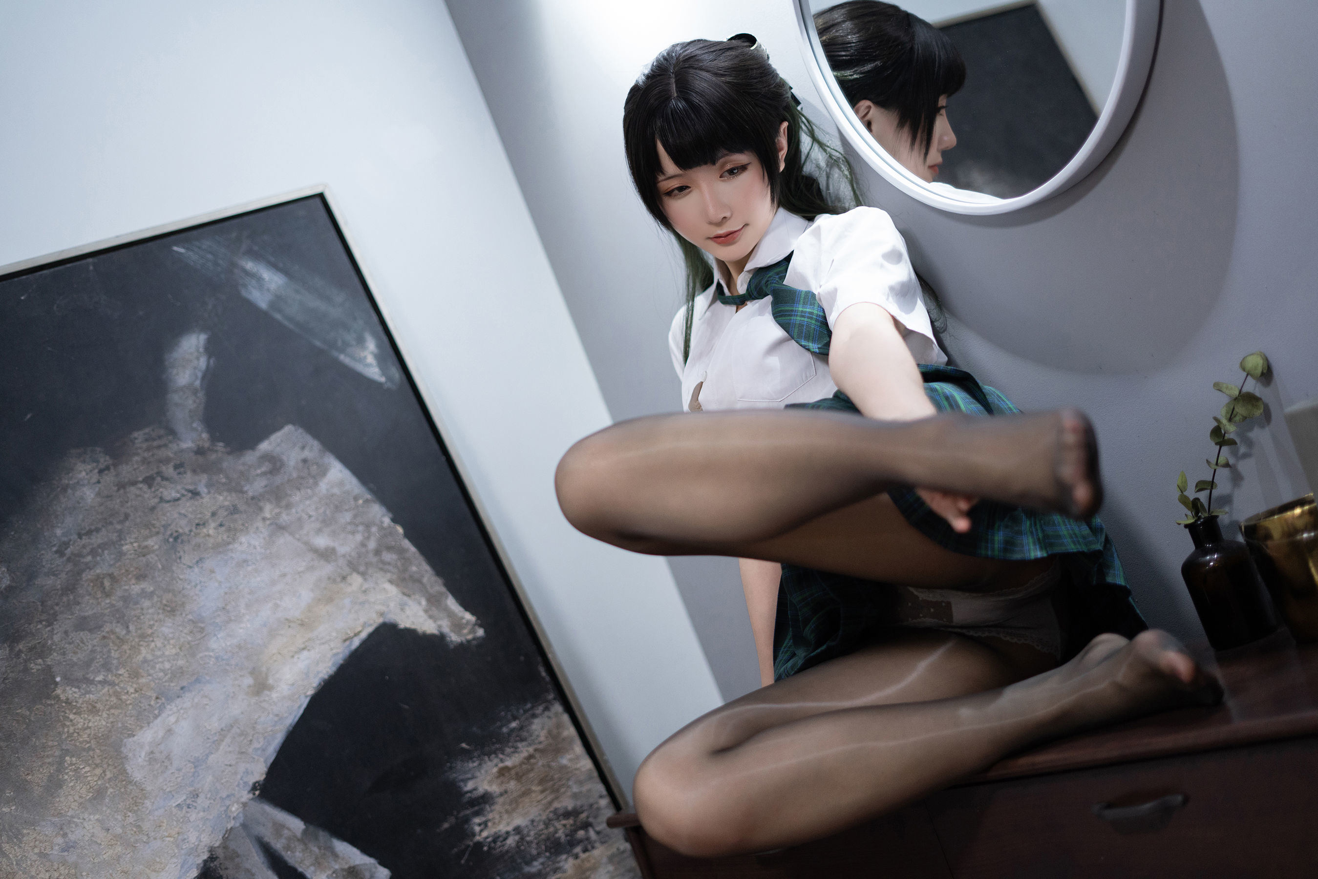 COS Phúc Lợi] Coser Chị Tinh Chi Chi - JK Xanh