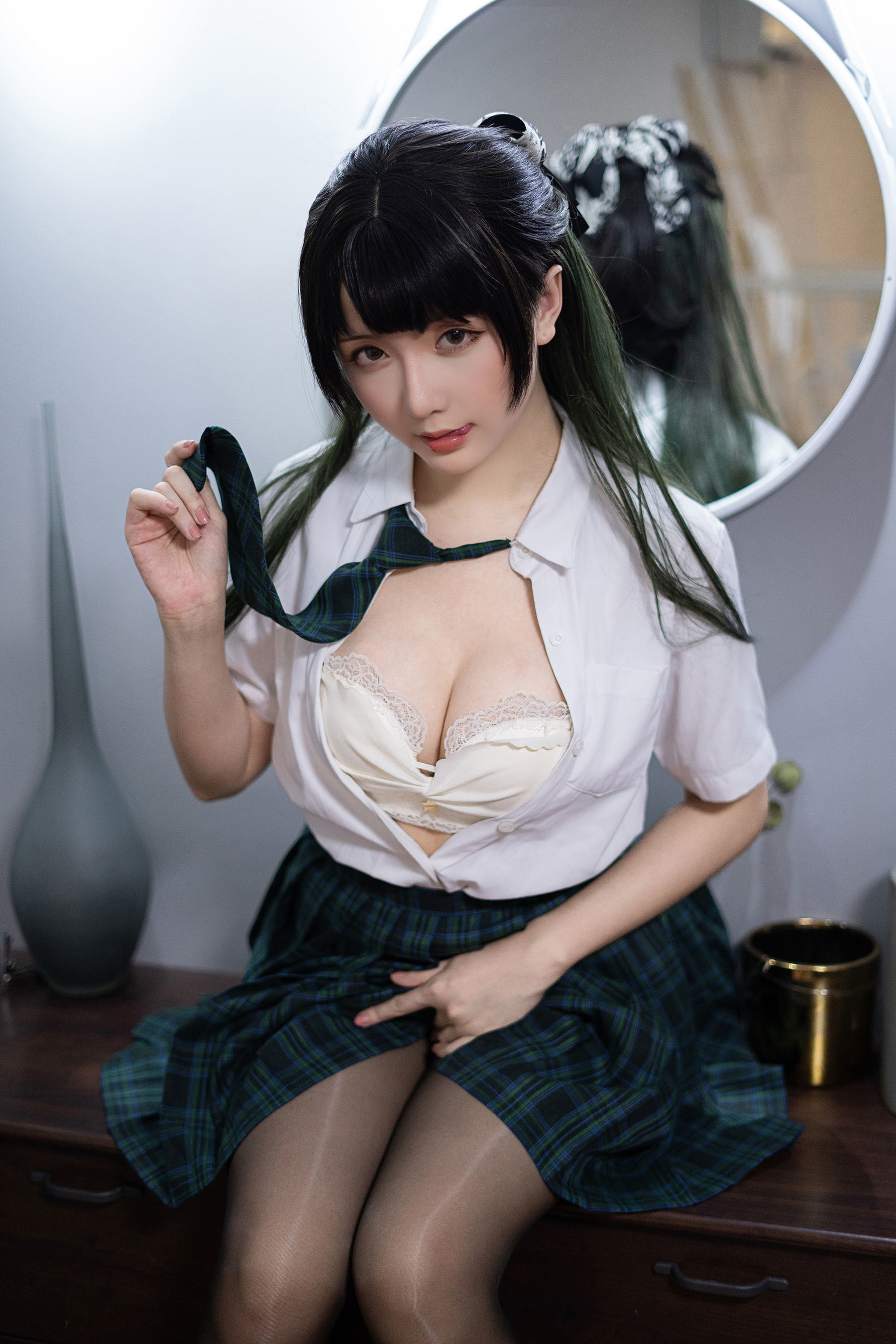 COS Phúc Lợi] Coser Chị Tinh Chi Chi - JK Xanh