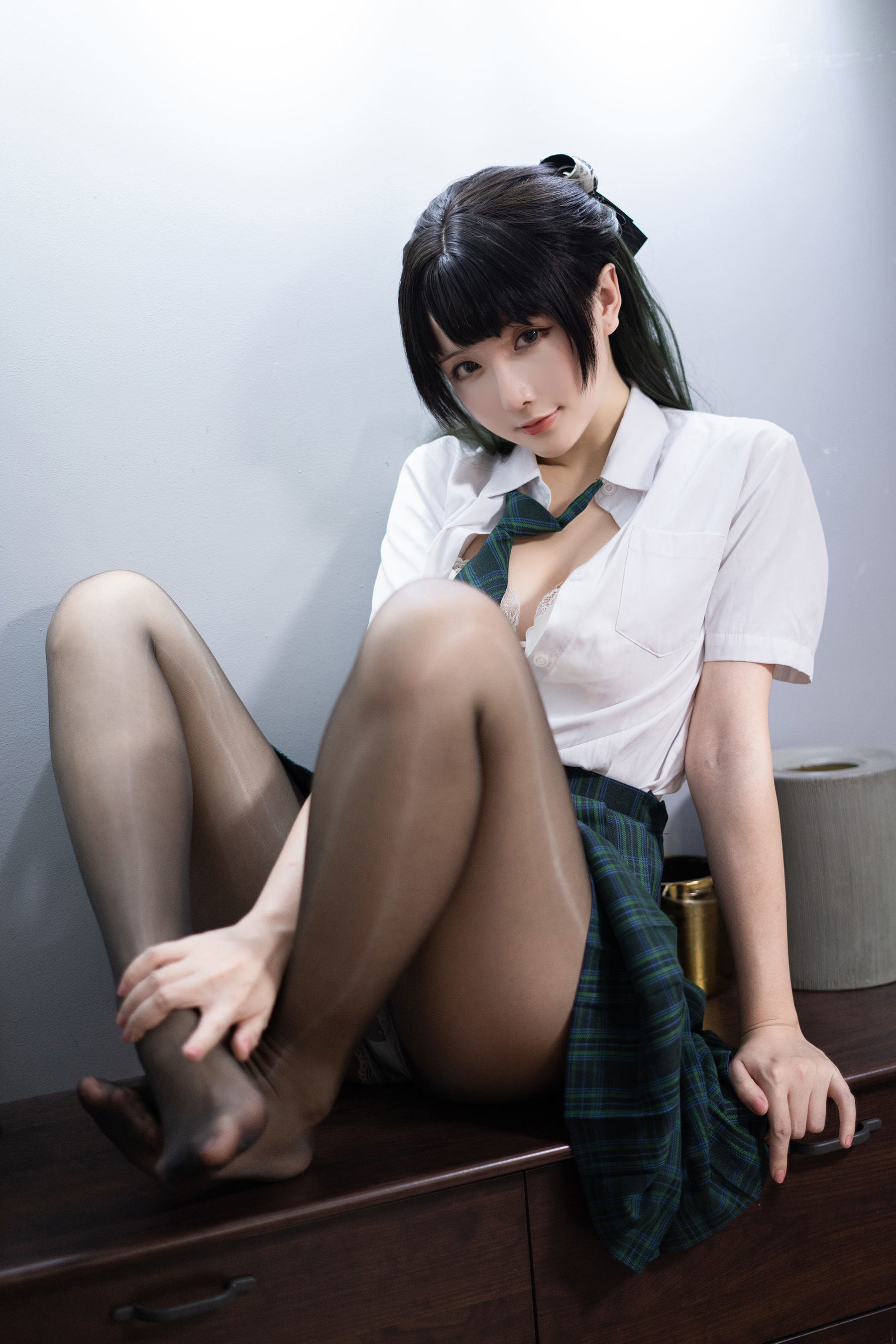 COS Phúc Lợi] Coser Chị Tinh Chi Chi - JK Xanh