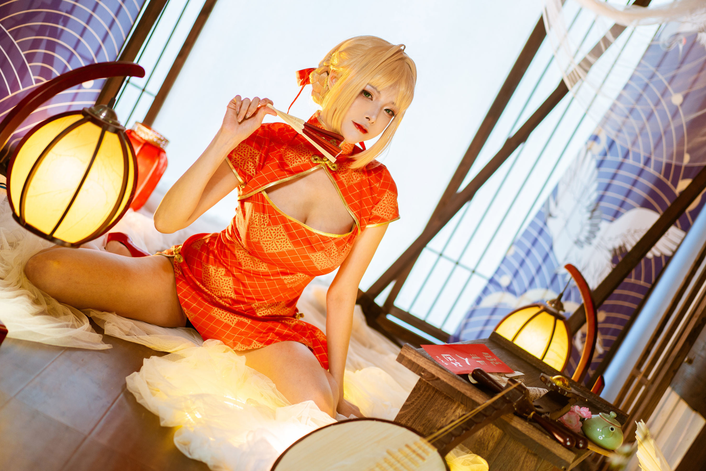 Cosplay Welfare] Qiu and Corgi (Xia Xiao Qiu Qiu Qiu) - Nero Cheongsam