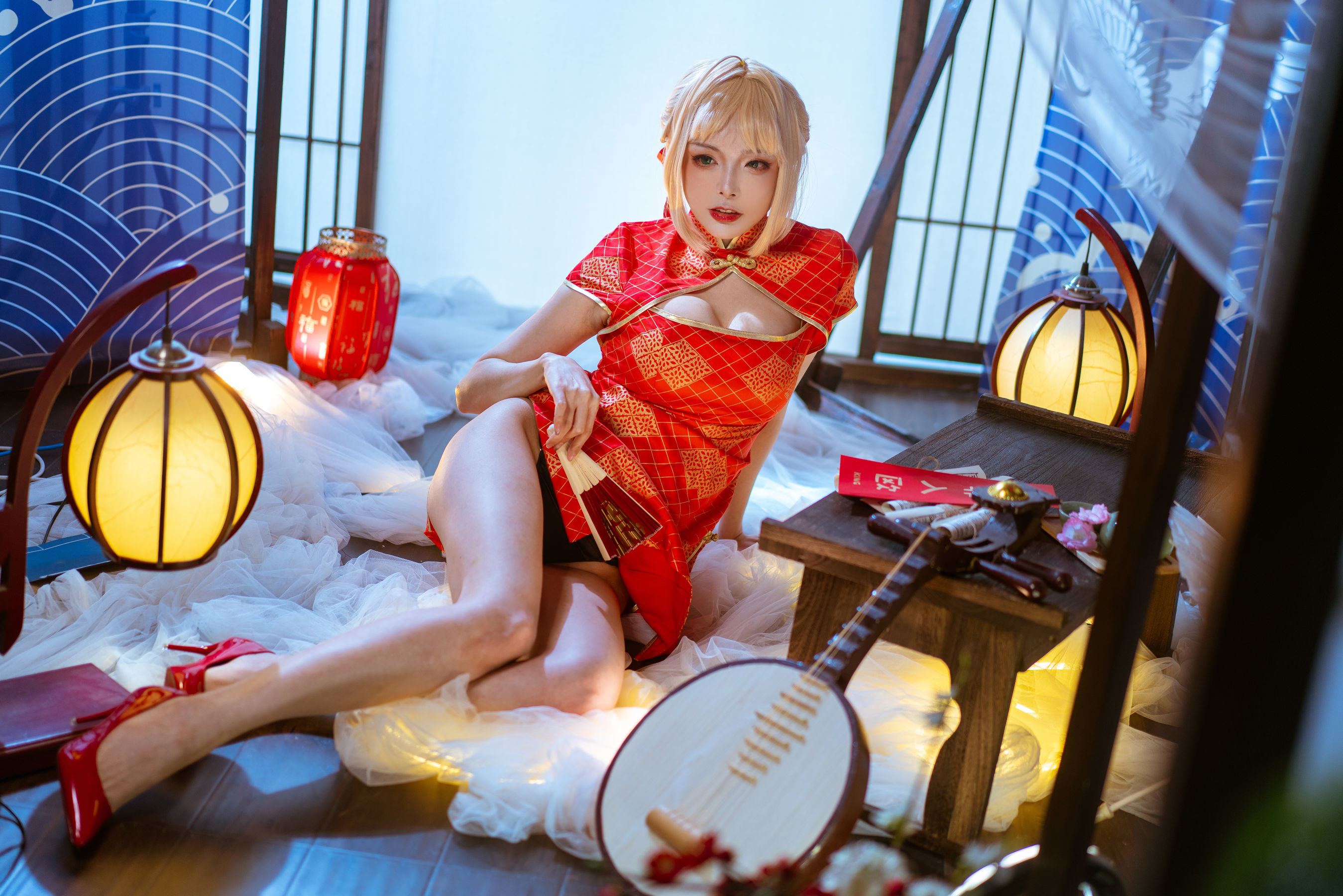 Cosplay Welfare] Qiu and Corgi (Xia Xiao Qiu Qiu Qiu) - Nero Cheongsam