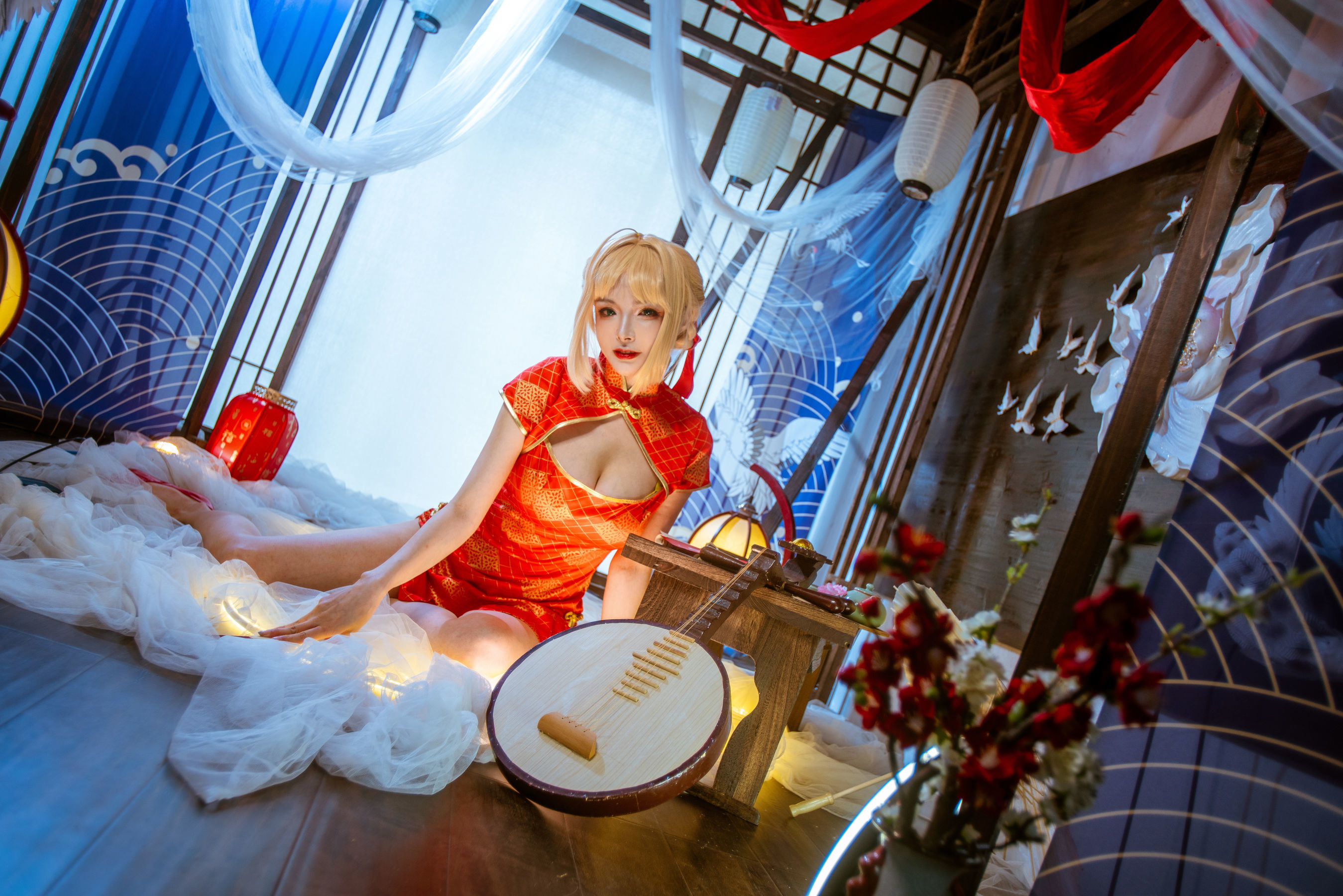 Cosplay Welfare] Qiu and Corgi (Xia Xiao Qiu Qiu Qiu) - Nero Cheongsam