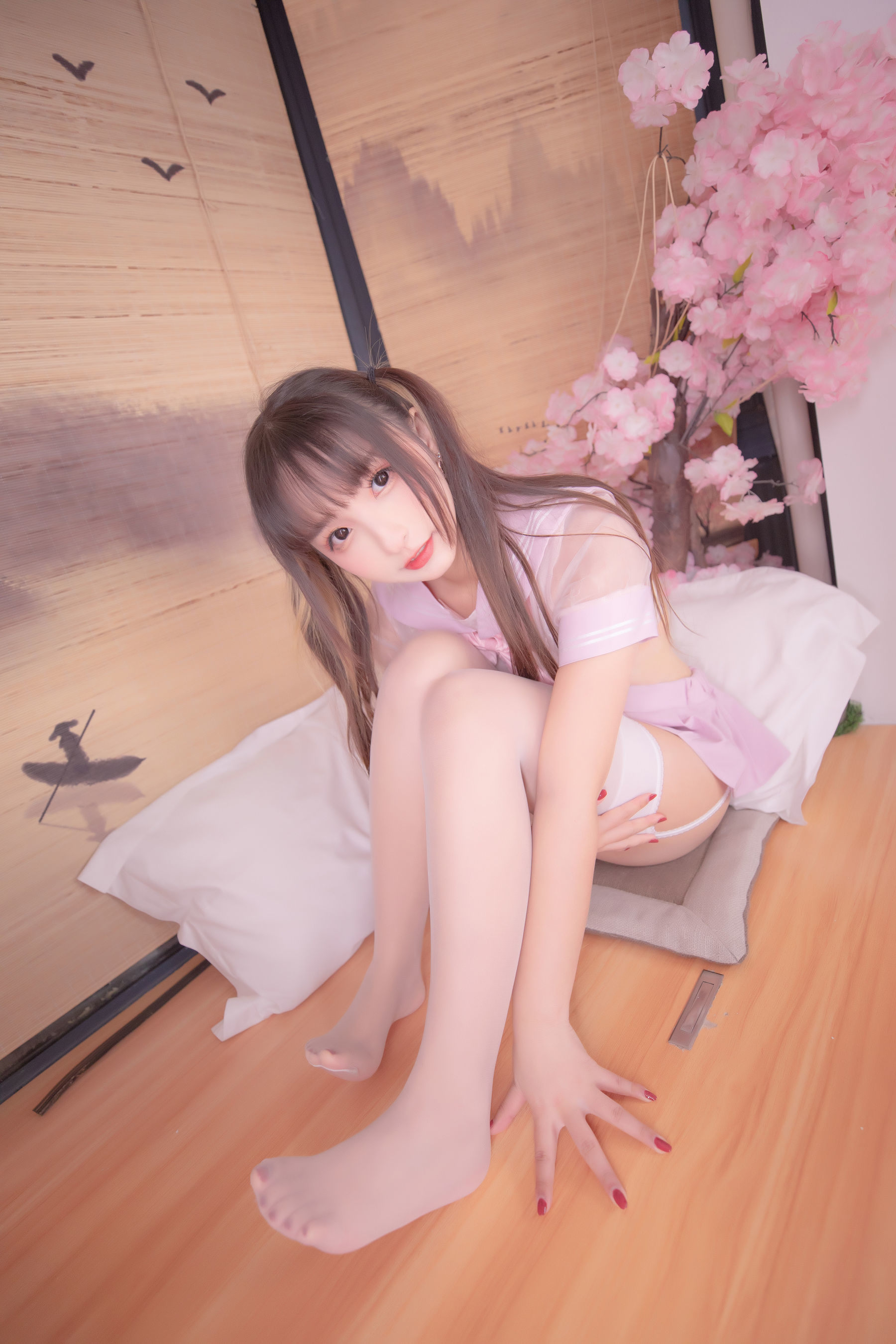 COS Phúc Lợi]  belle ta Kagura Ban Mat Dong của Đặc biệt na việc: Dây thừng Đặc tập