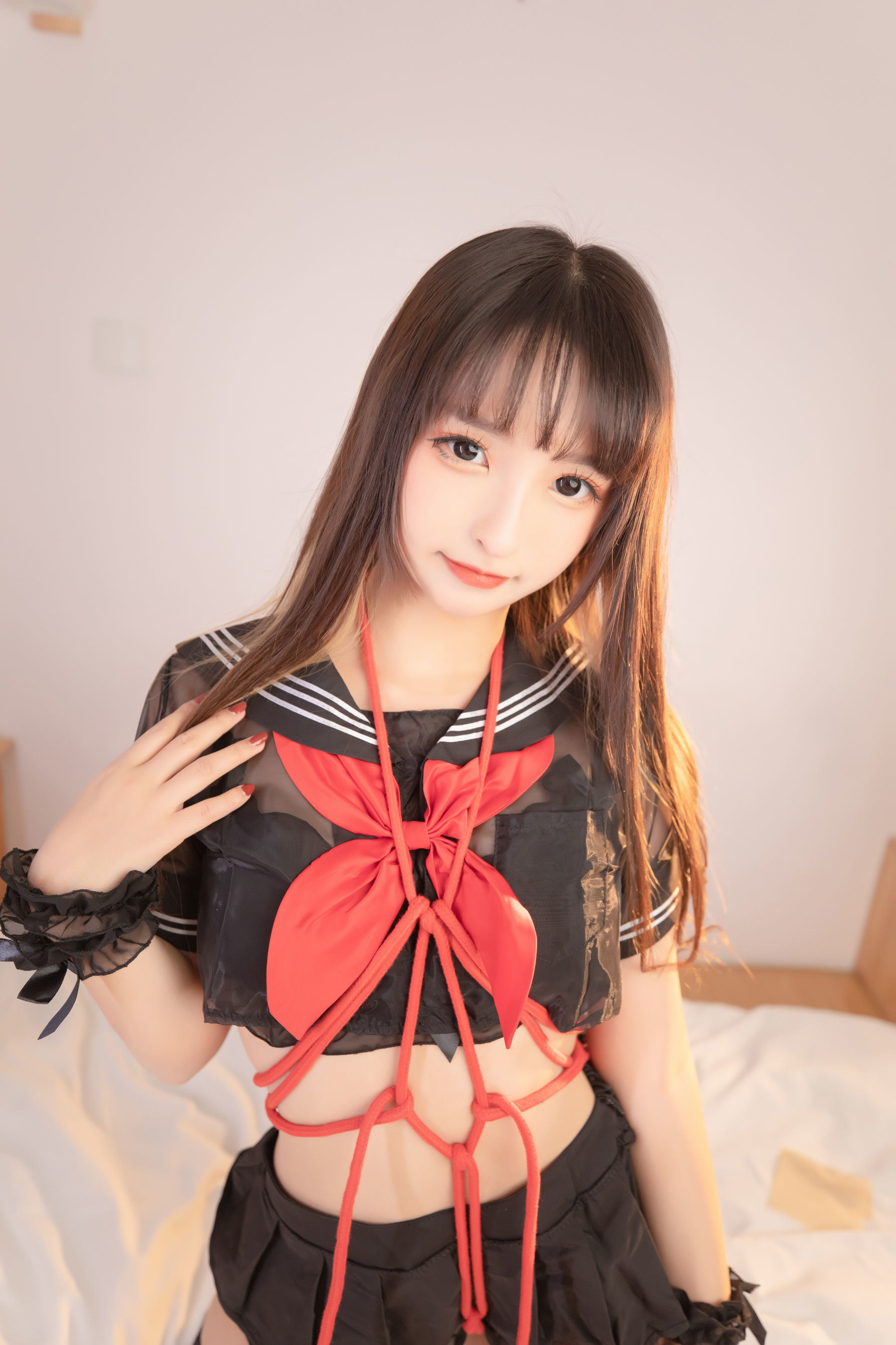 COS Welfare]  belle ta Kagura Ban Mafuyu's Special Thing: Rope Special Edition