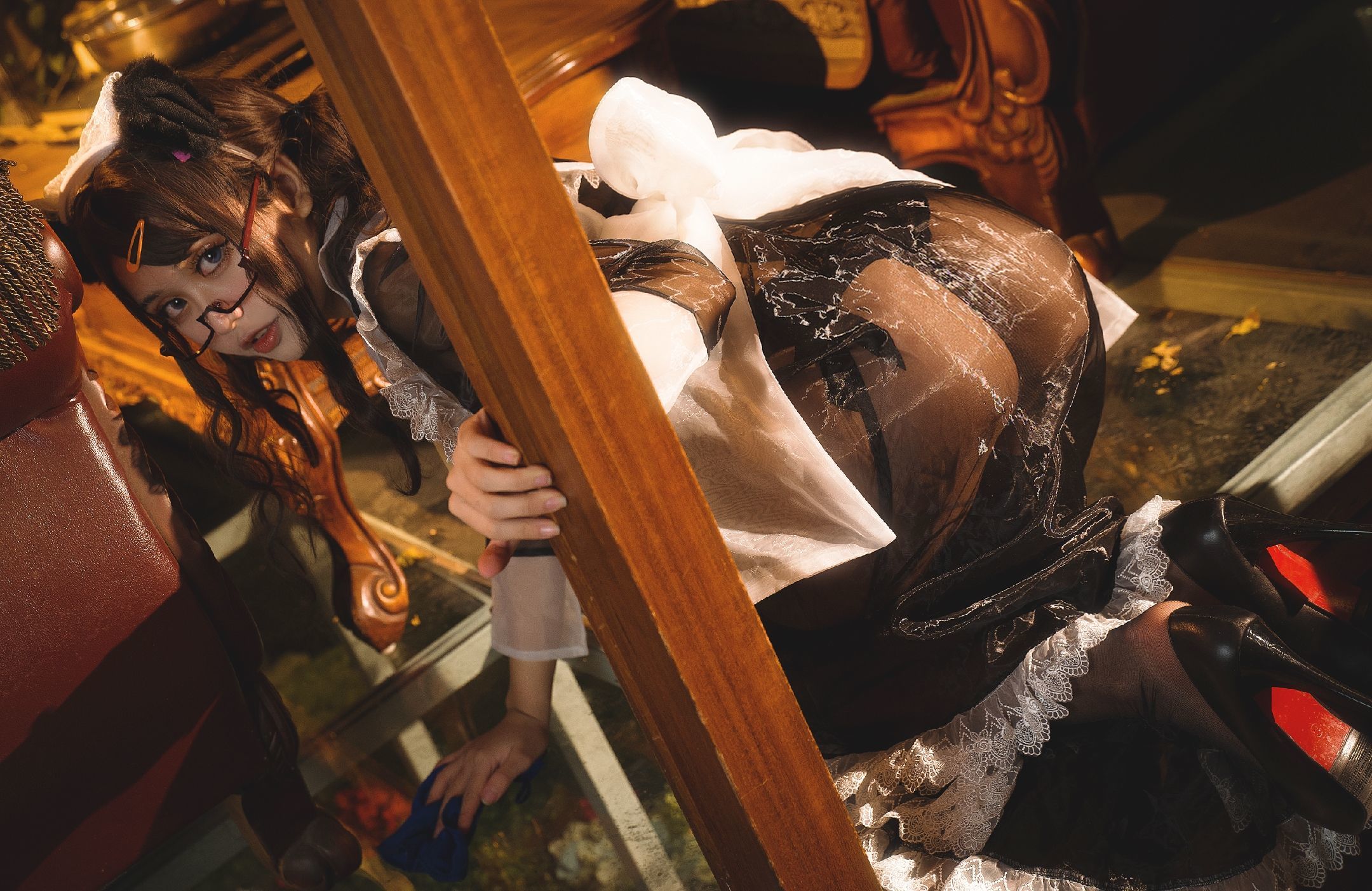 COS Welfare] Yixiao Fangxiangqin Photo - Transparent Maid