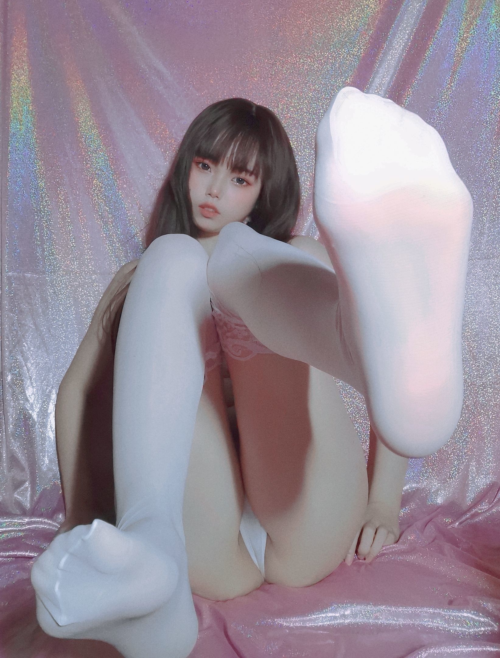 Cosplay Welfare] July Meowzi - Pink Tender Sailor Suit