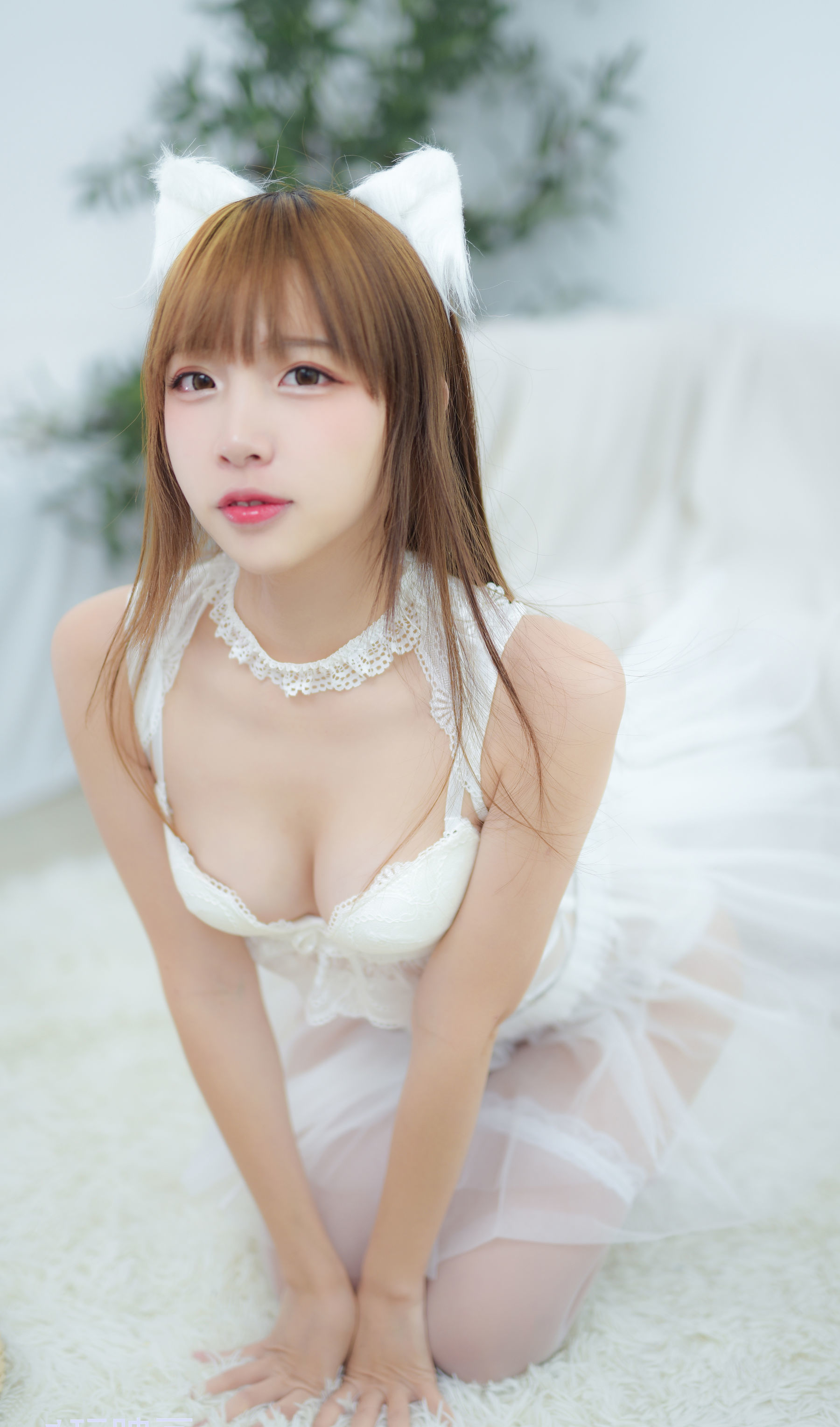 COS福利] 人氣 Coser 二佐妮莎 - 白婚紗