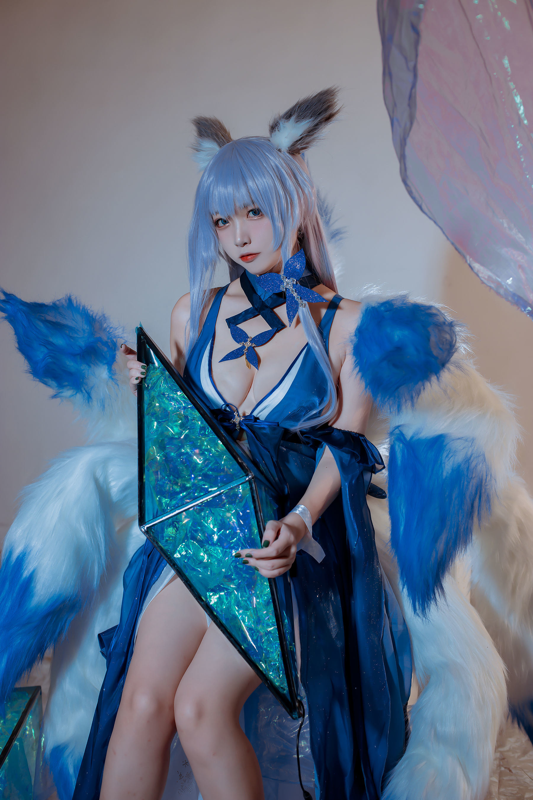 Cosplay Welfare] Popular Cosplayer Er Zuo Nisa - Azur Lane Shinano Formal Dress