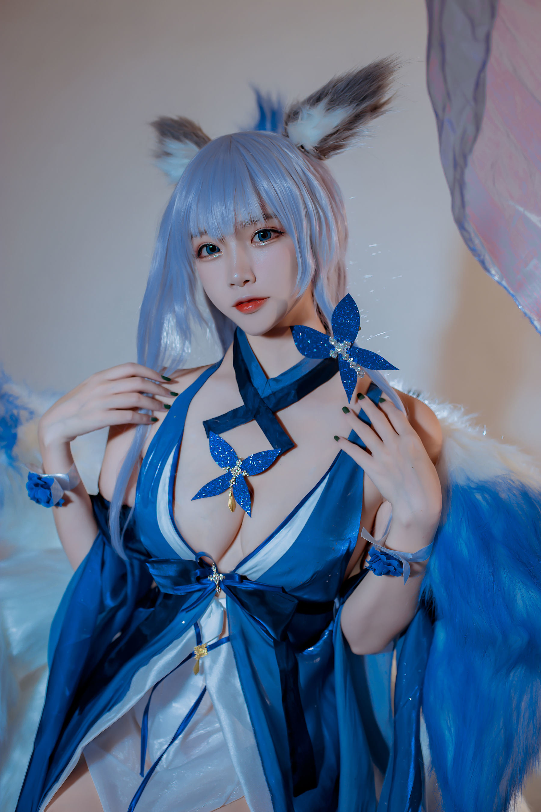 Cosplay Welfare] Popular Cosplayer Er Zuo Nisa - Azur Lane Shinano Formal Dress