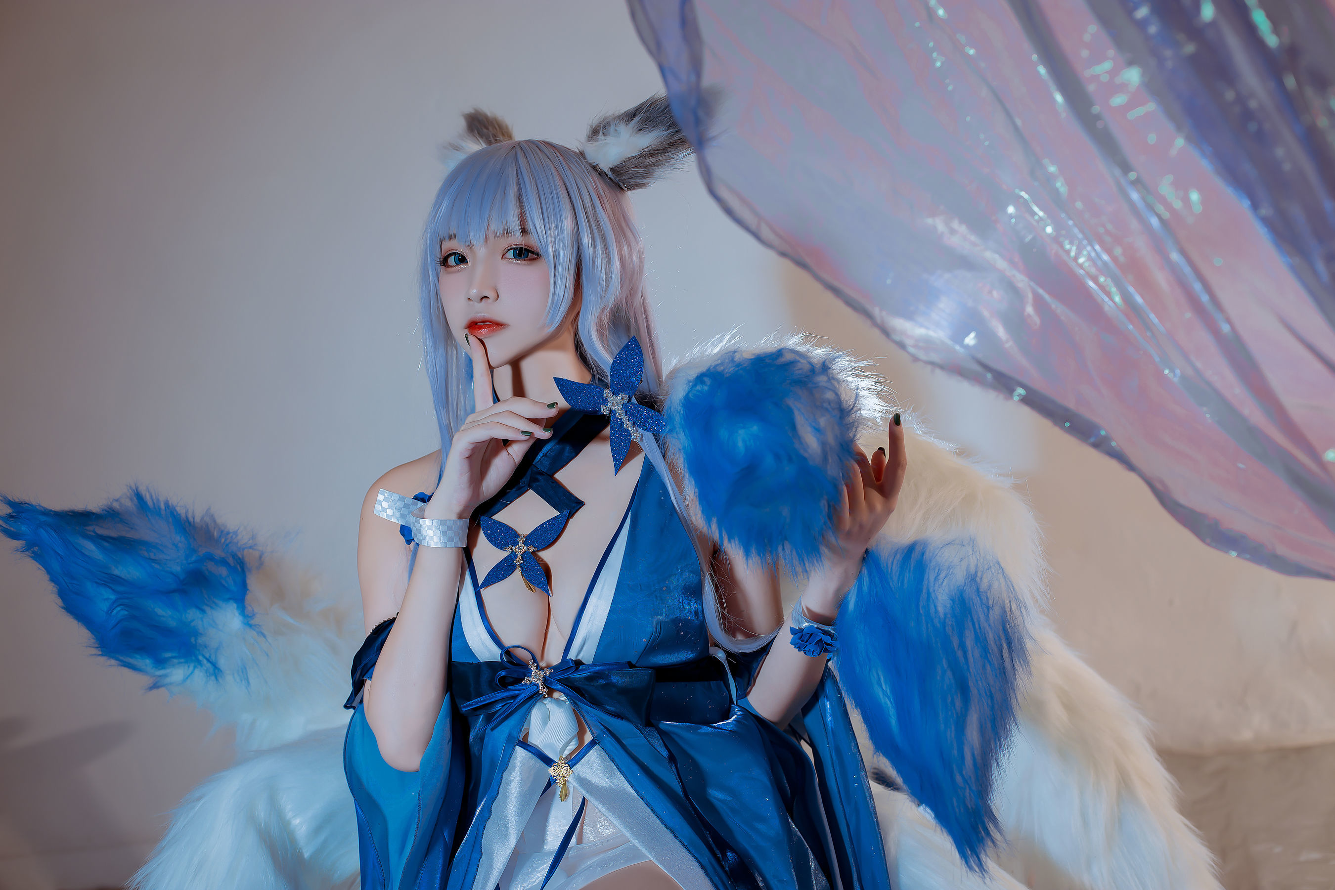 Cosplay Welfare] Popular Cosplayer Er Zuo Nisa - Azur Lane Shinano Formal Dress