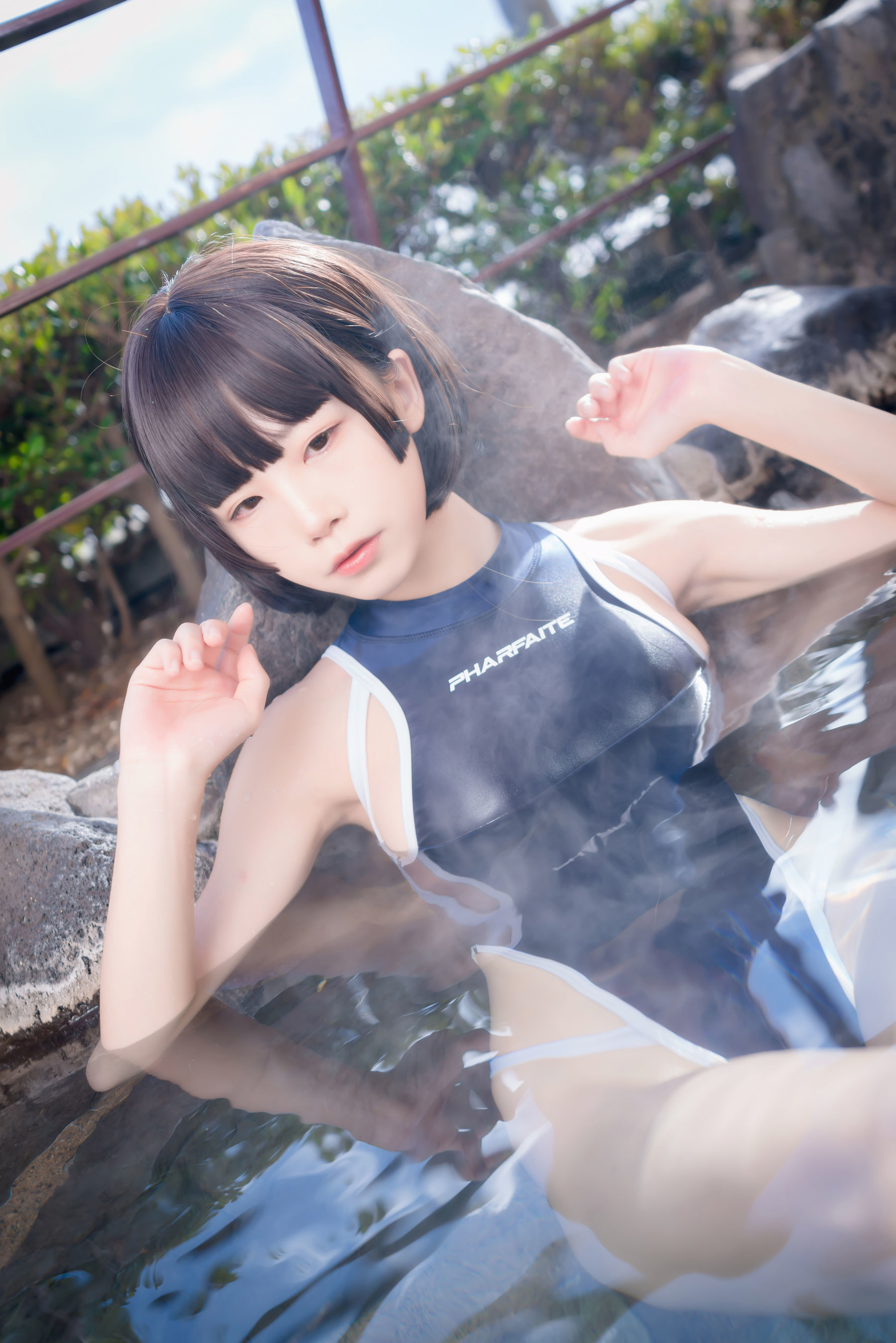COS Welfare] Anime Blogger Shuimiao Aqua - Competitive Swimsuit