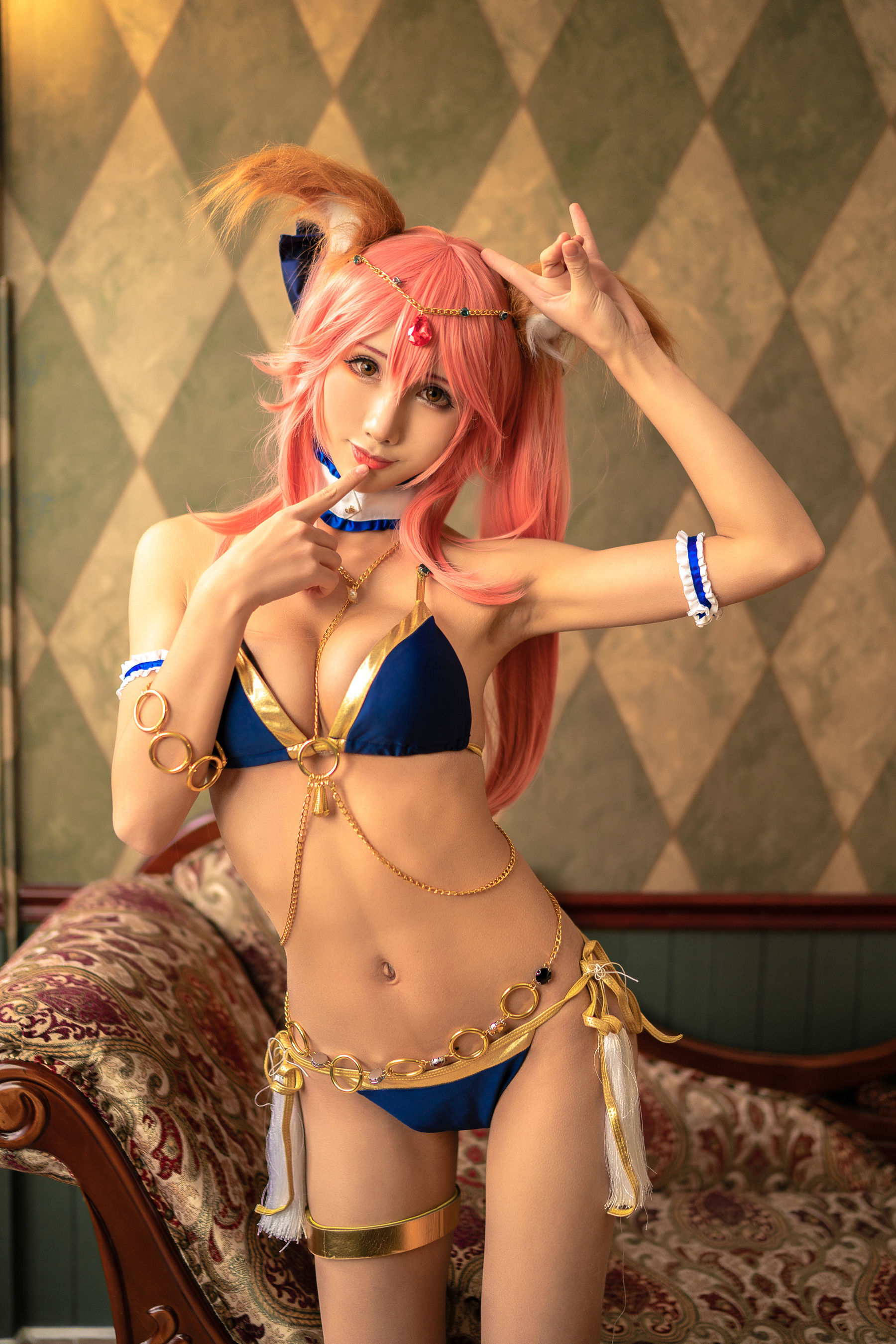 COS Phúc lợi] Blogger Anime Ya Kỳ - Tamamo no Mae