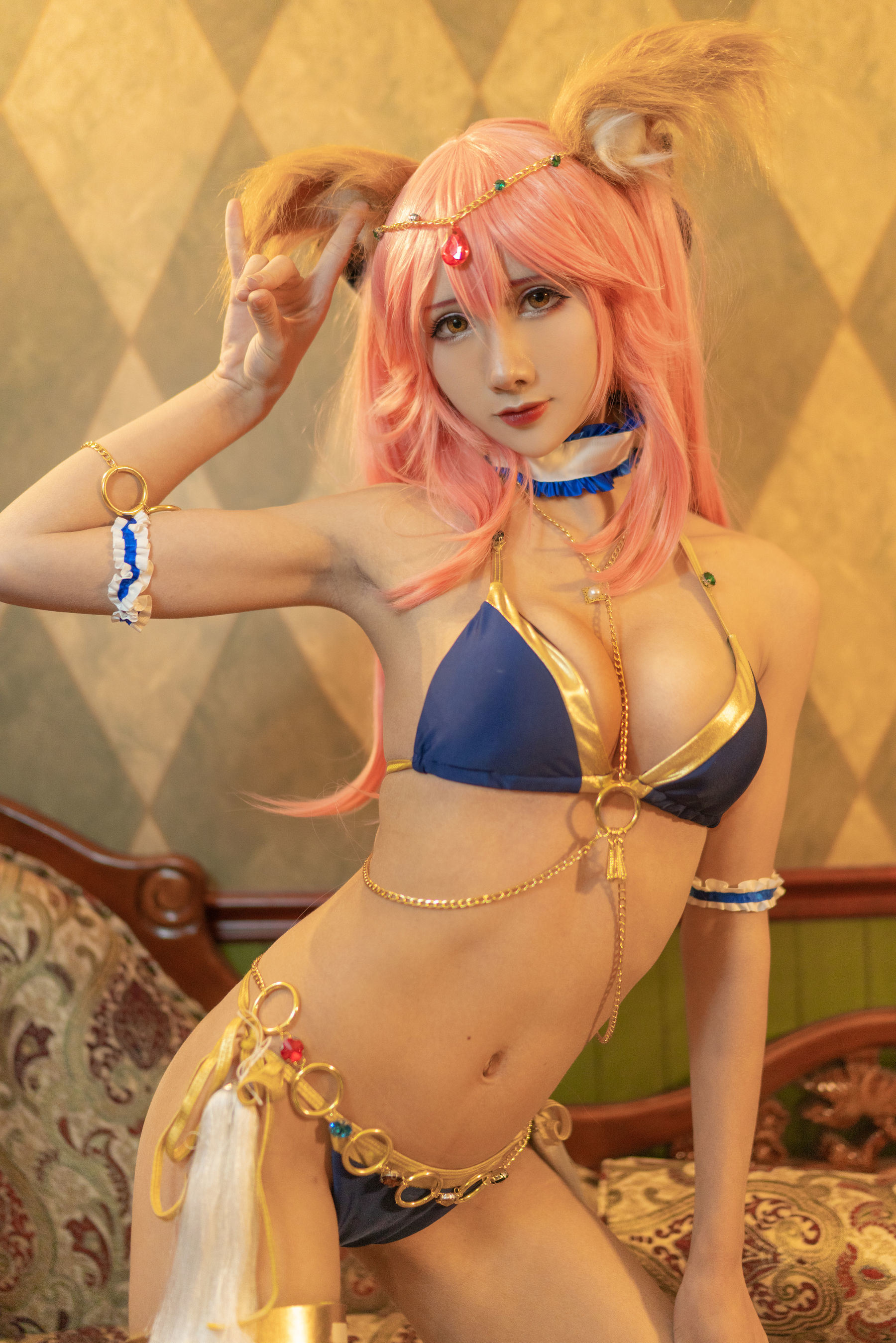 COS Phúc lợi] Blogger Anime Ya Kỳ - Tamamo no Mae
