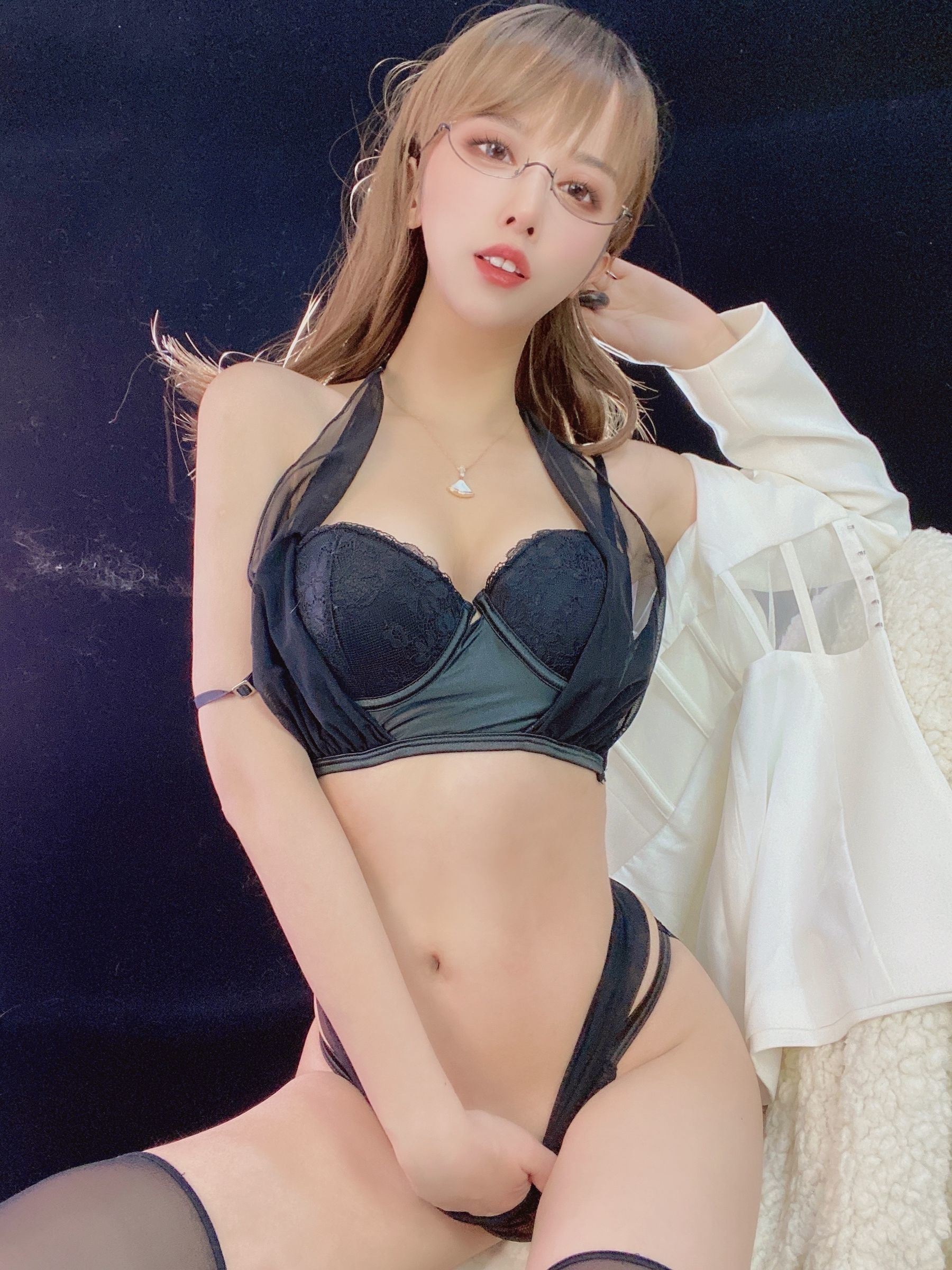 Phúc lợi COS] Đấu Ngư Mi Line Line Sama - Nốt ruồi chu sa