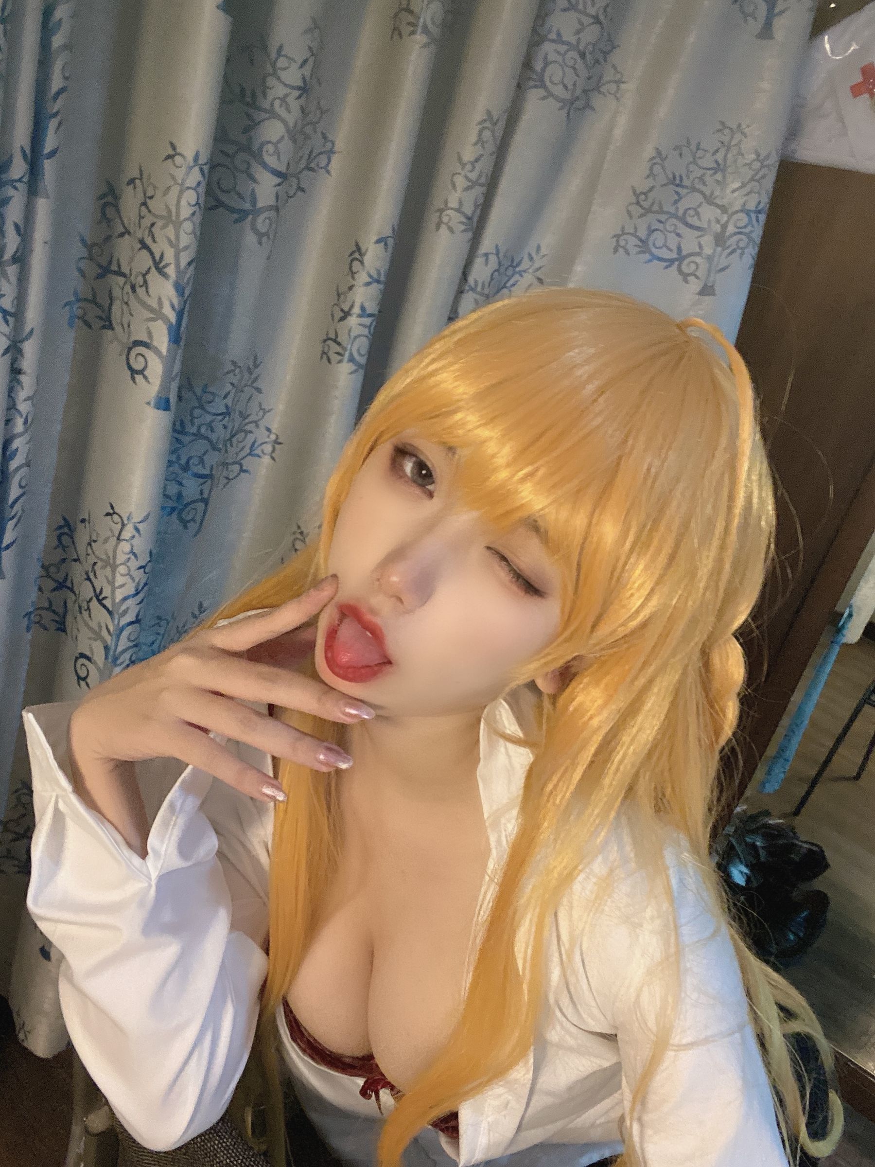 Cosplay Welfare] Yuyuan Yuzi SJ_ - Golden Hair Delinquent JK