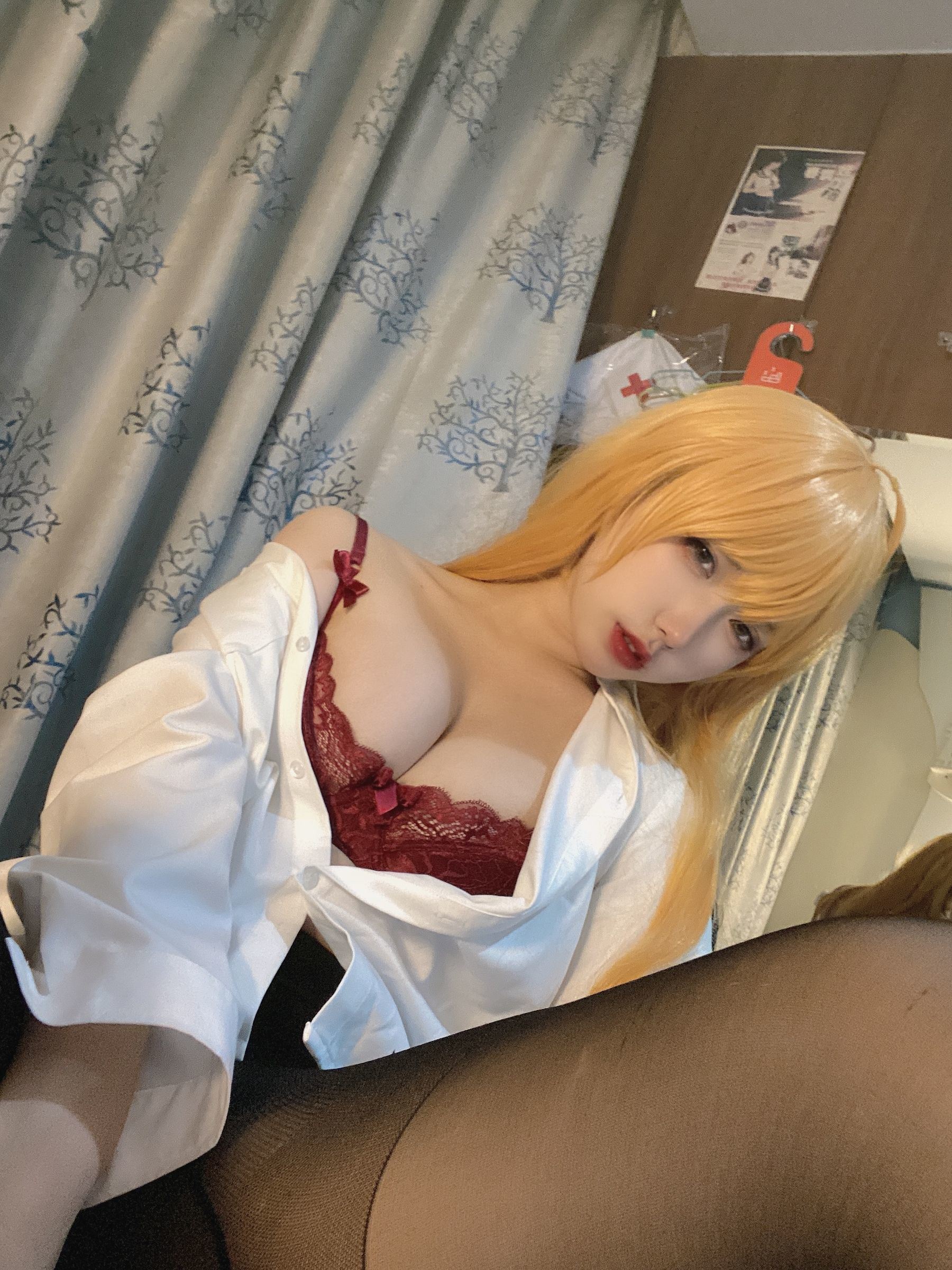 Cosplay Welfare] Yuyuan Yuzi SJ_ - Golden Hair Delinquent JK