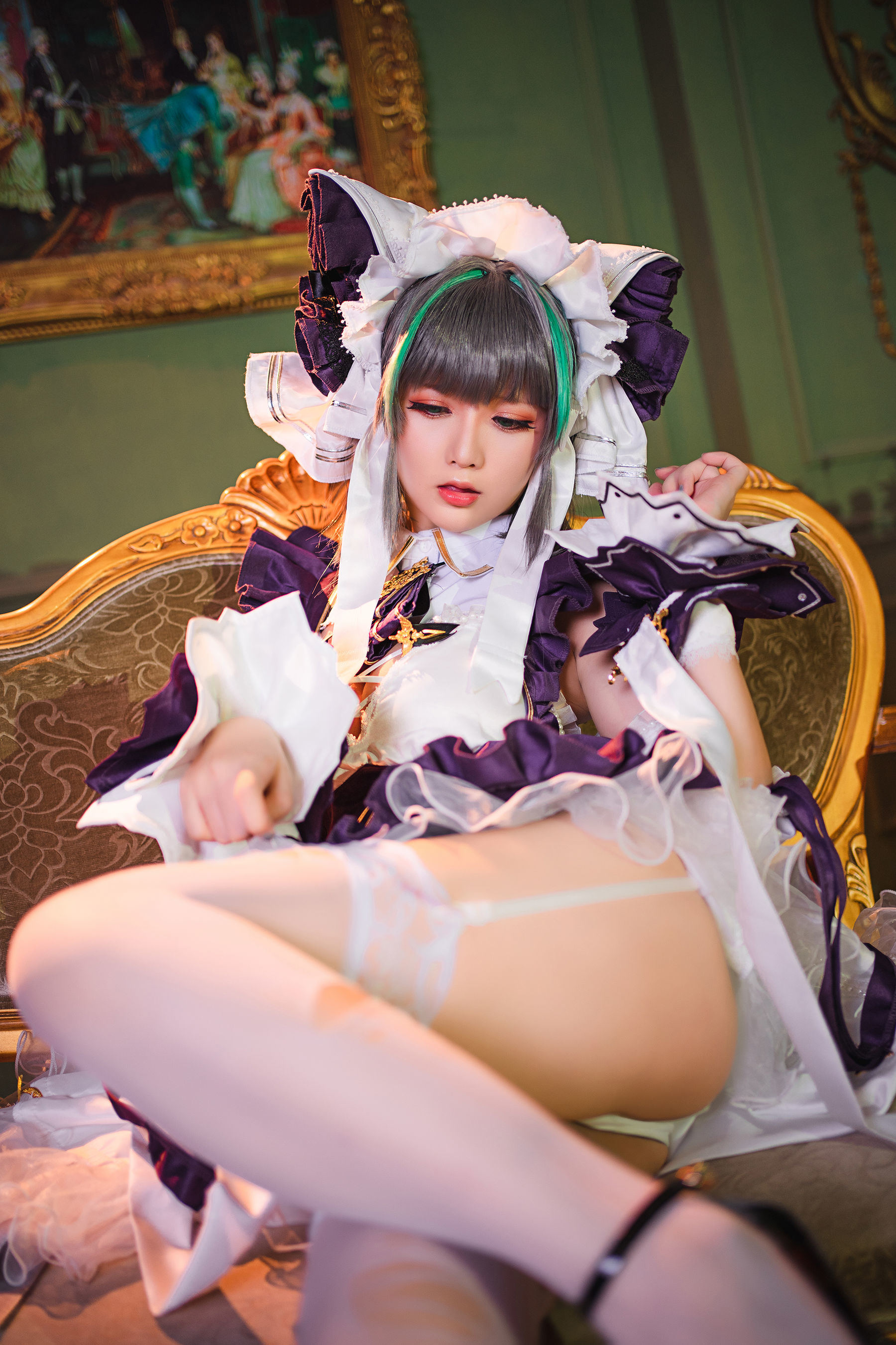 Cosplay Welfare] Coser Miss Xing Zhi Chi Chi - Cheshire Azur Lane