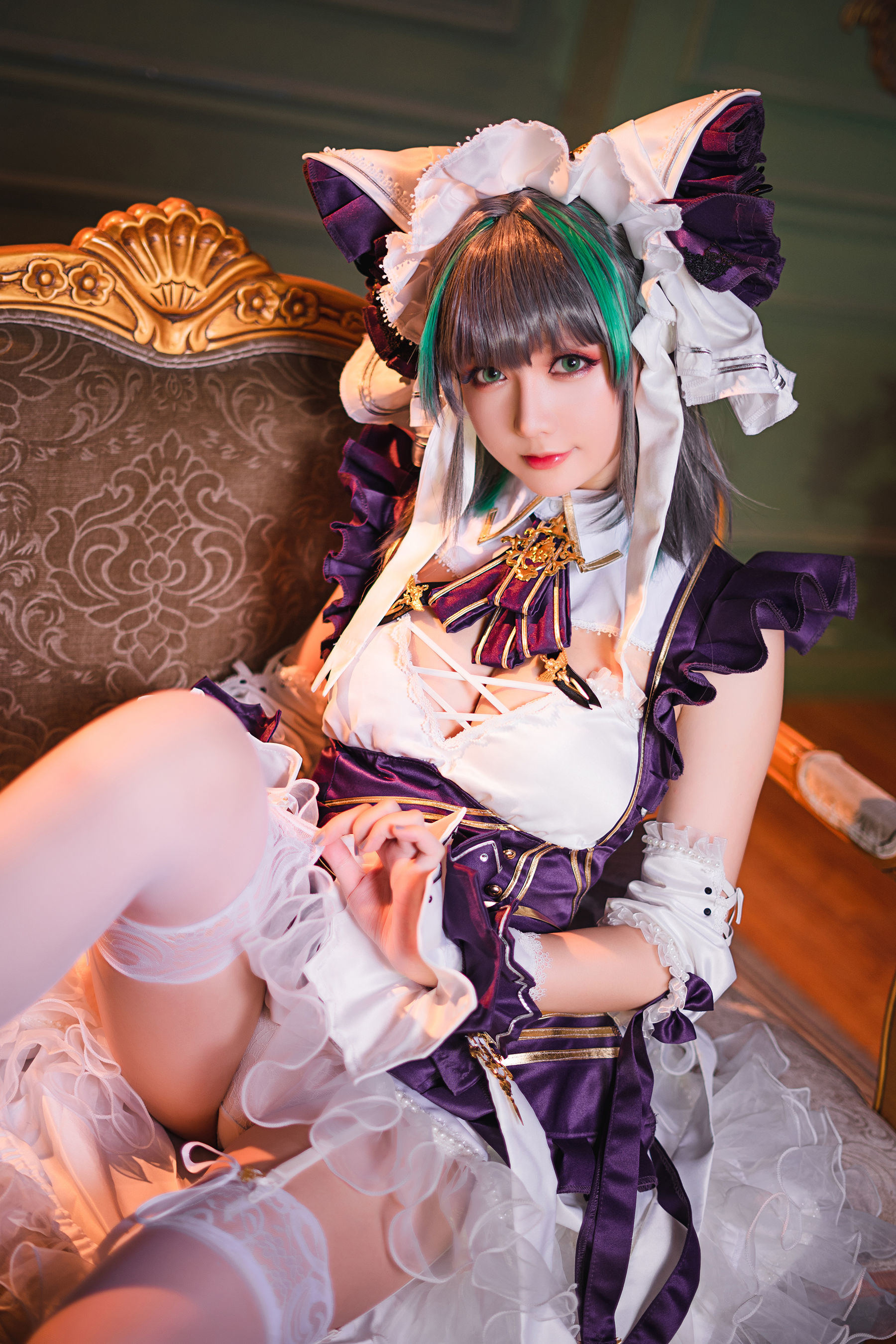Cosplay Welfare] Coser Miss Xing Zhi Chi Chi - Cheshire Azur Lane