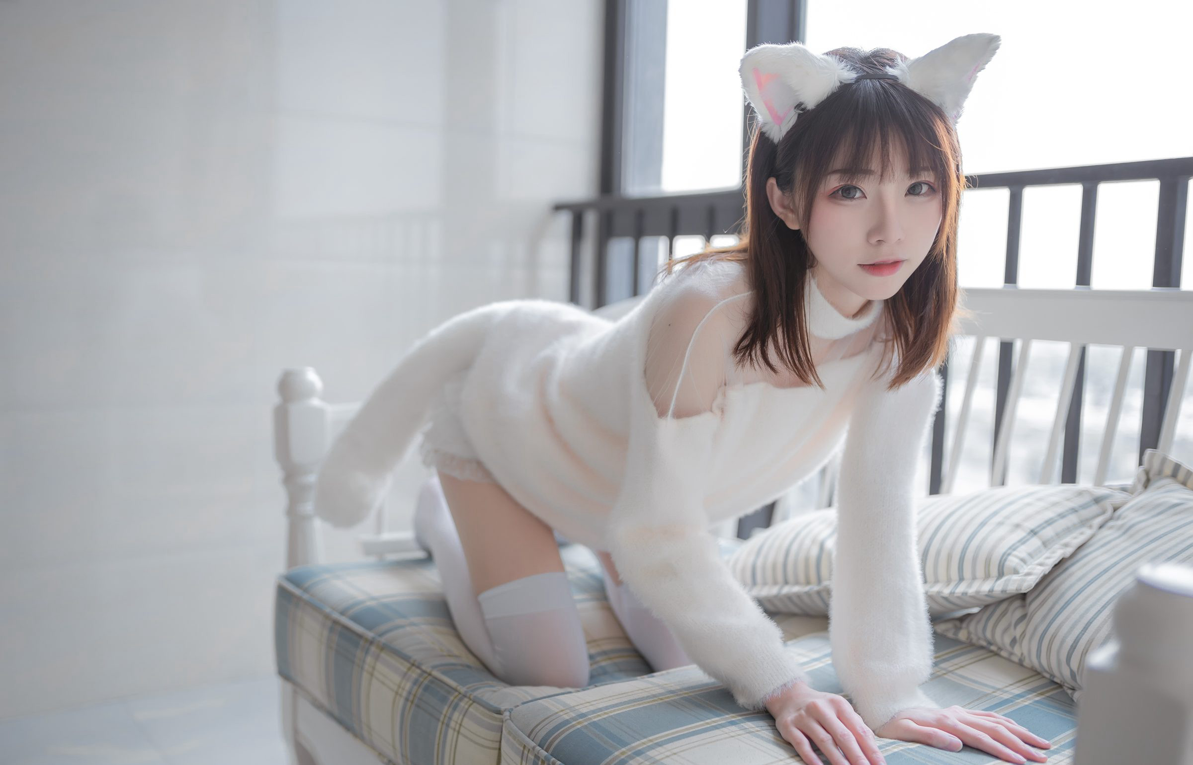 Kitarō White Silk Beautiful Legs Large Scale Beautiful Legs HD Cosplay Super Explicit Images