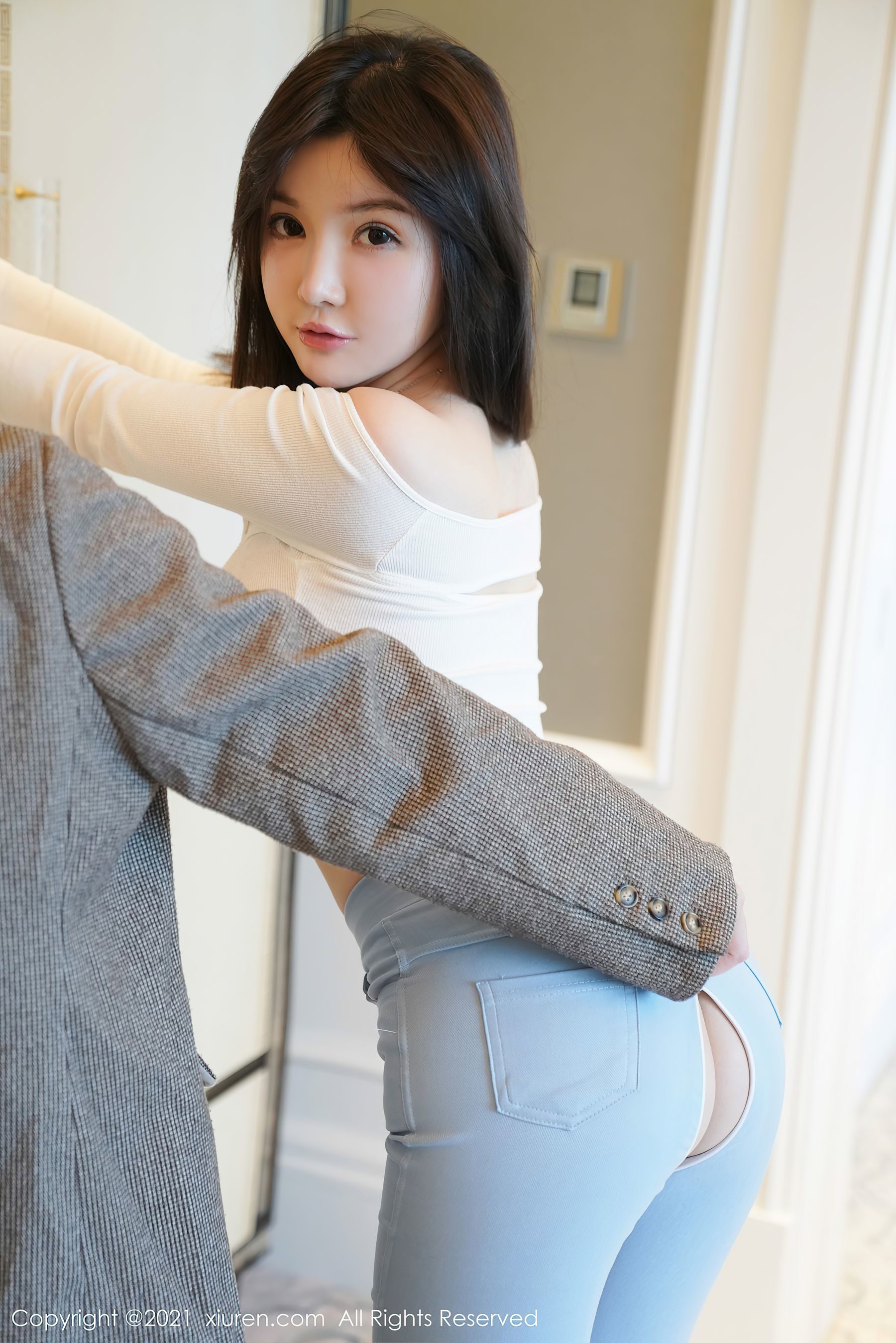 XIUREN] Số 3055 Nuo Mei Zi MINI babe