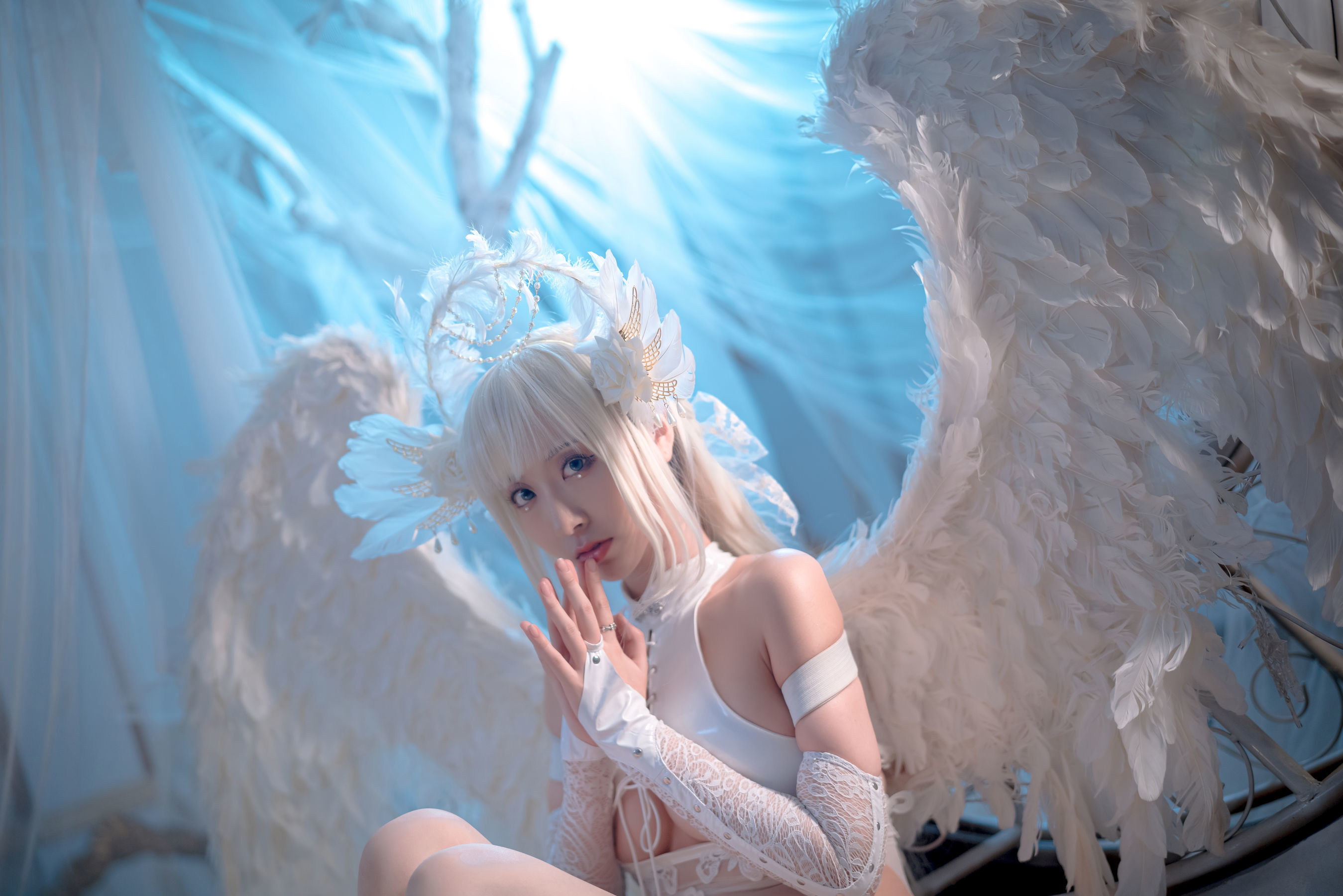 COS Welfare] Popular Cosplayer Kurokawa - Angel