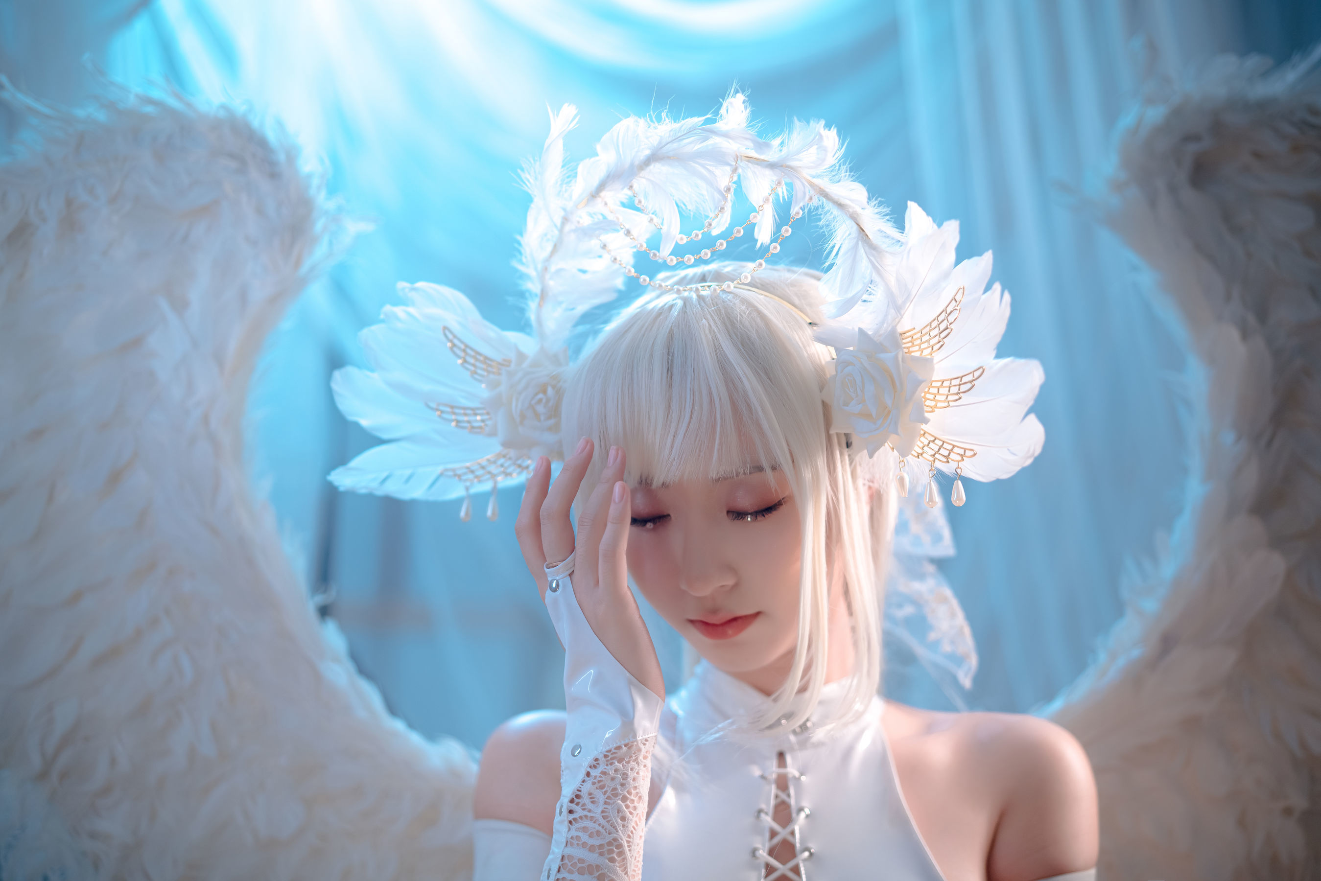 COS Welfare] Popular Cosplayer Kurokawa - Angel