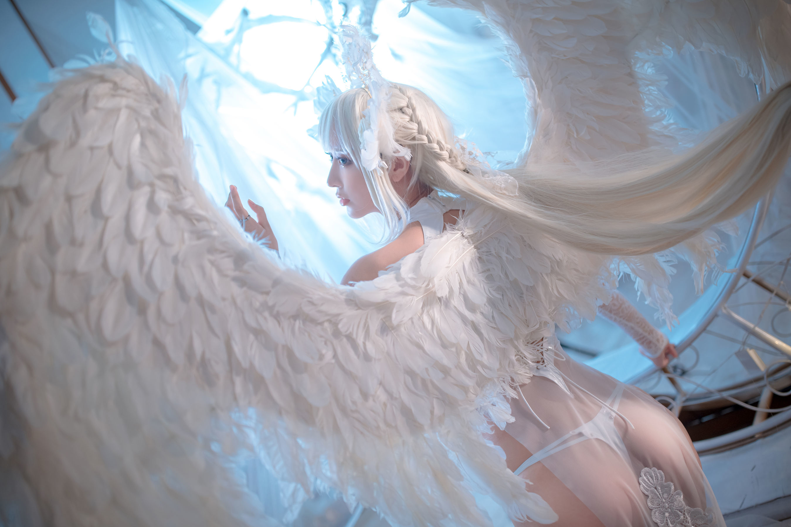 COS Welfare] Popular Cosplayer Kurokawa - Angel