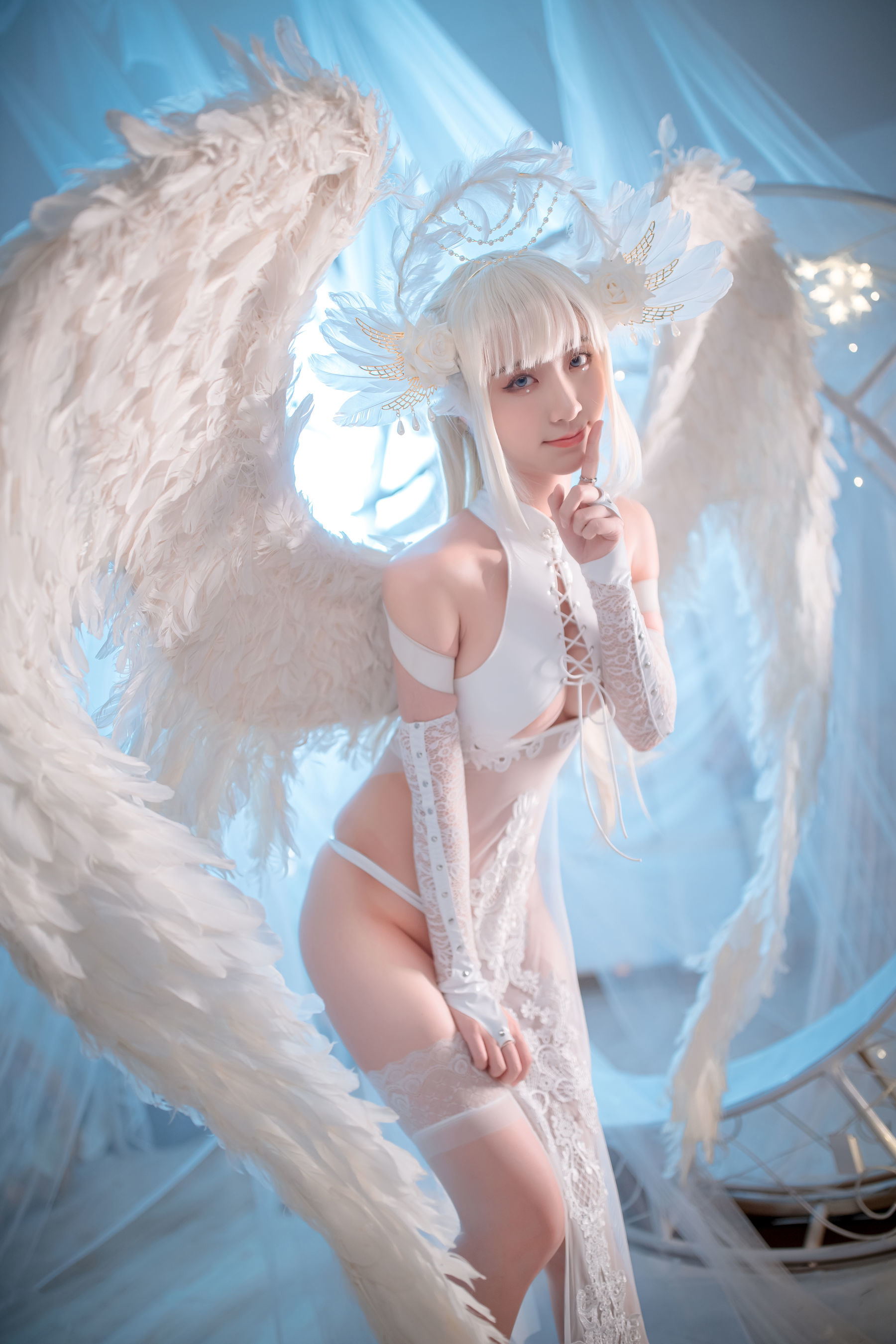 COS Welfare] Popular Cosplayer Kurokawa - Angel