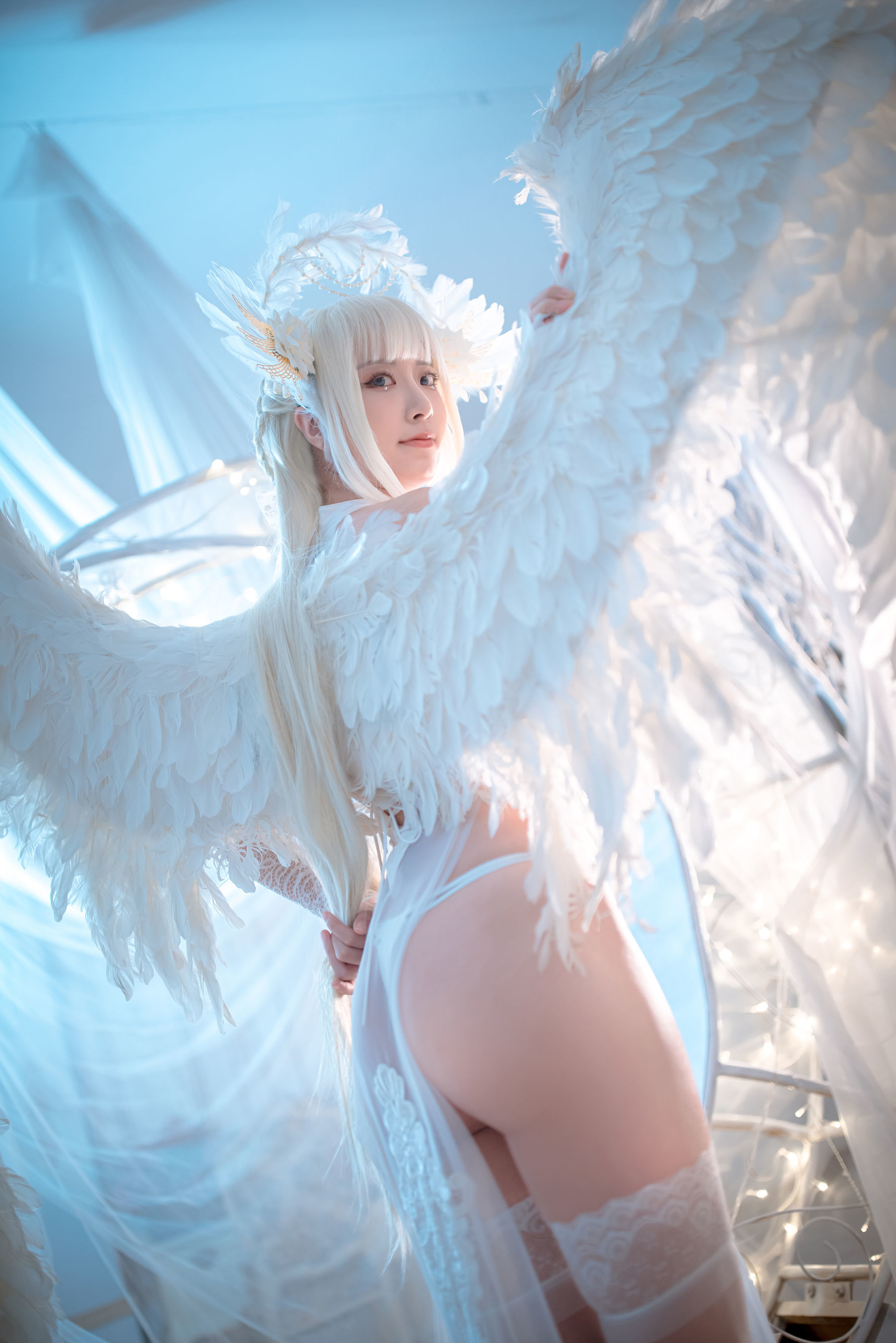 COS Welfare] Popular Cosplayer Kurokawa - Angel