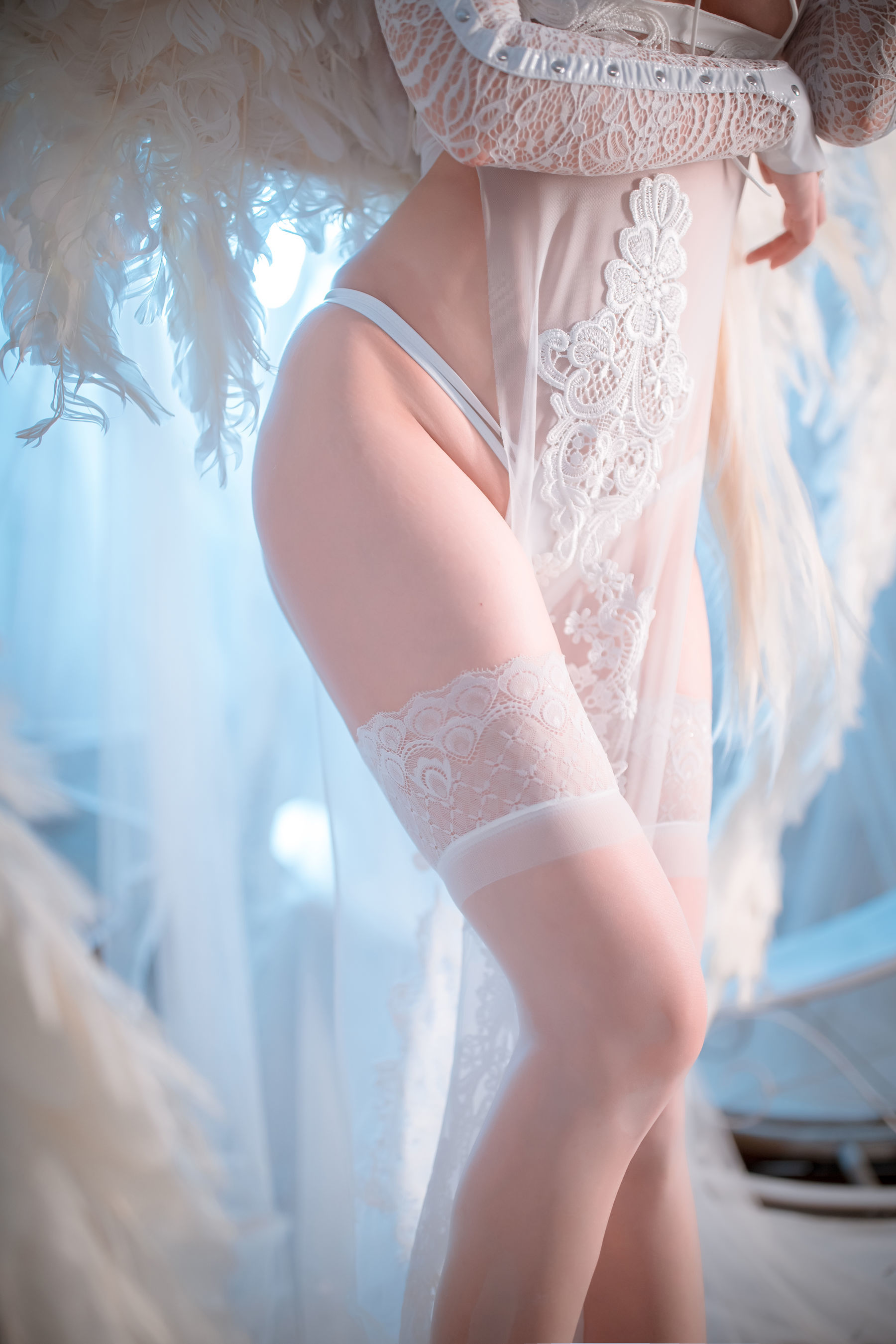COS Welfare] Popular Cosplayer Kurokawa - Angel