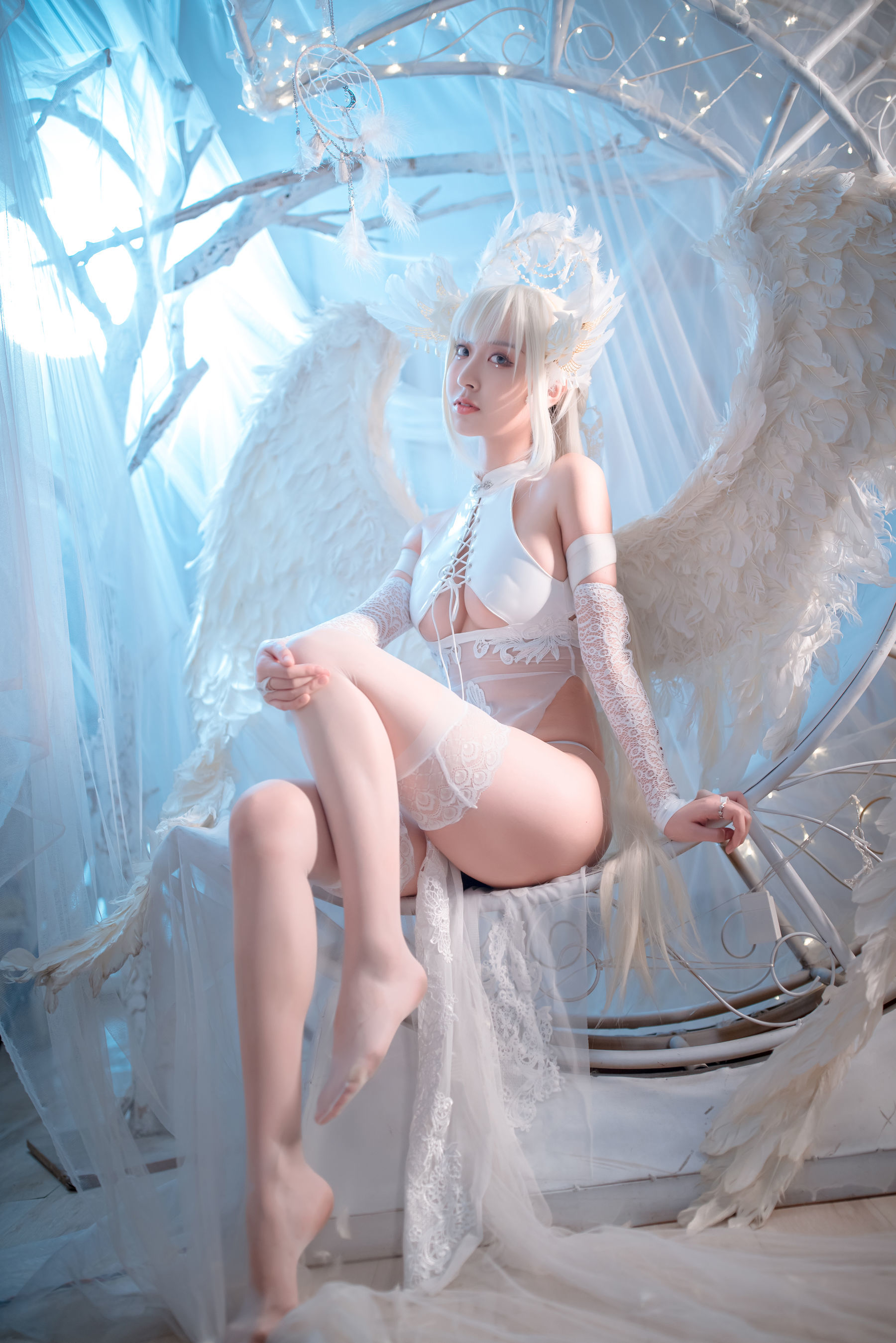 COS Welfare] Popular Cosplayer Kurokawa - Angel