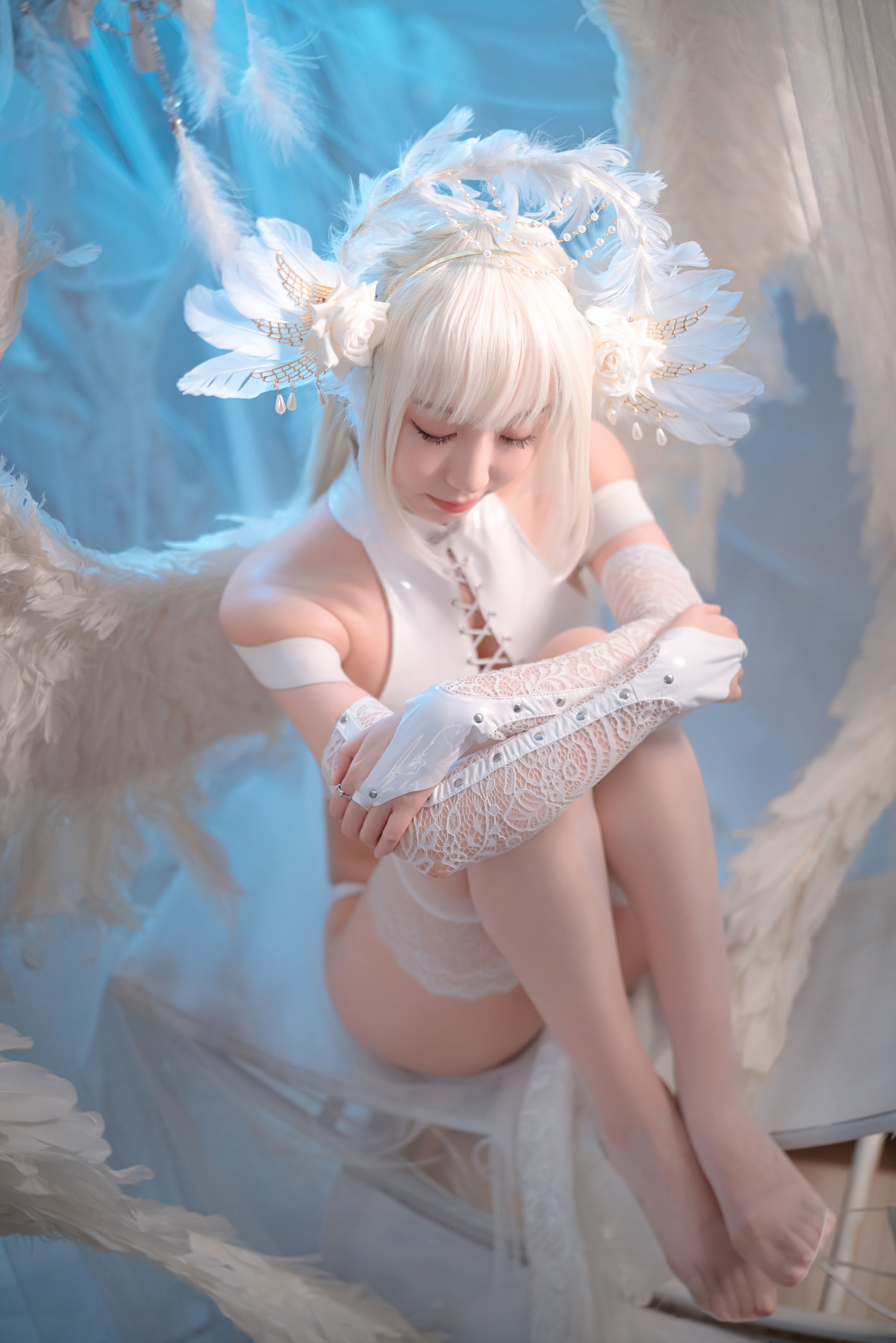 COS Welfare] Popular Cosplayer Kurokawa - Angel