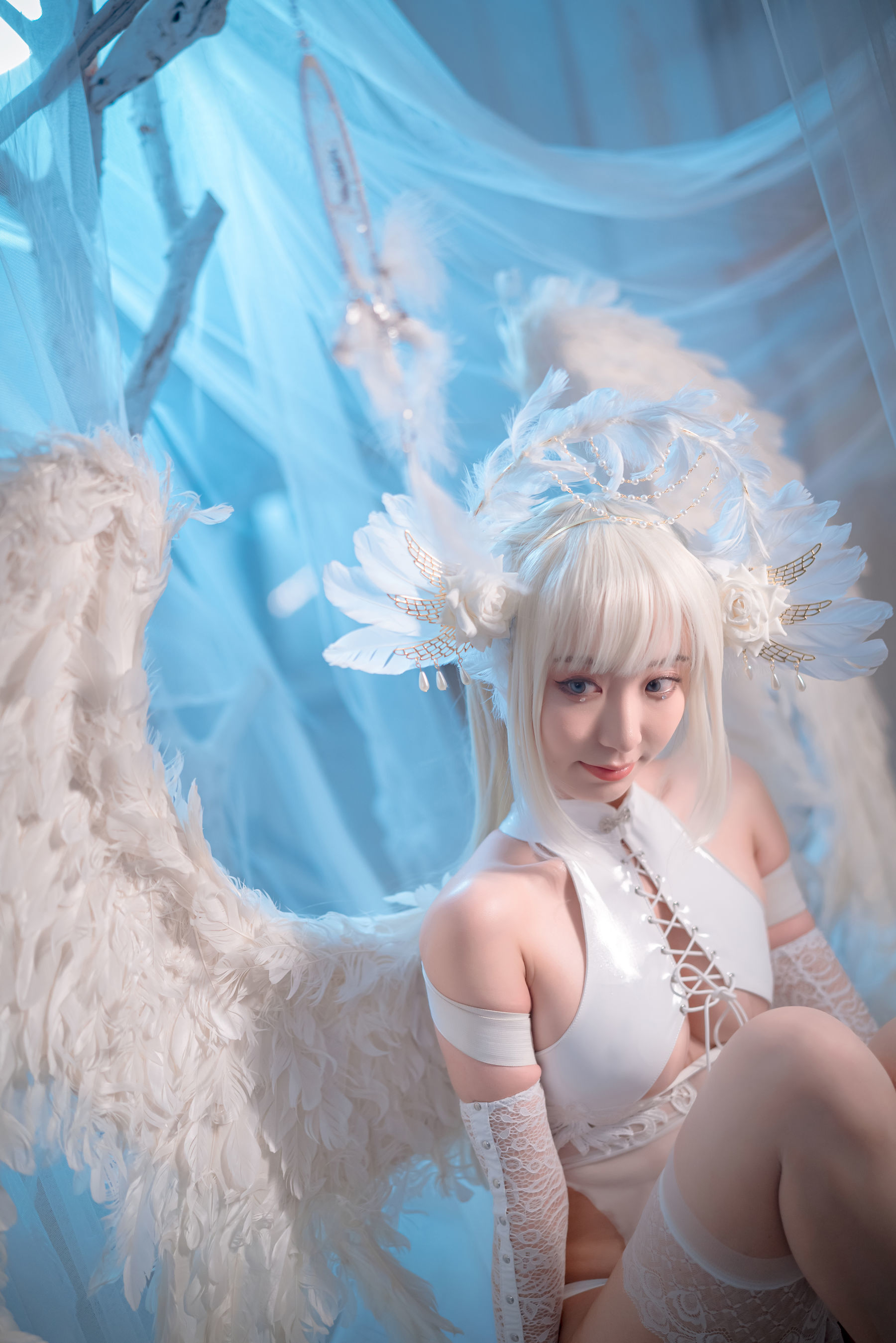 COS Welfare] Popular Cosplayer Kurokawa - Angel