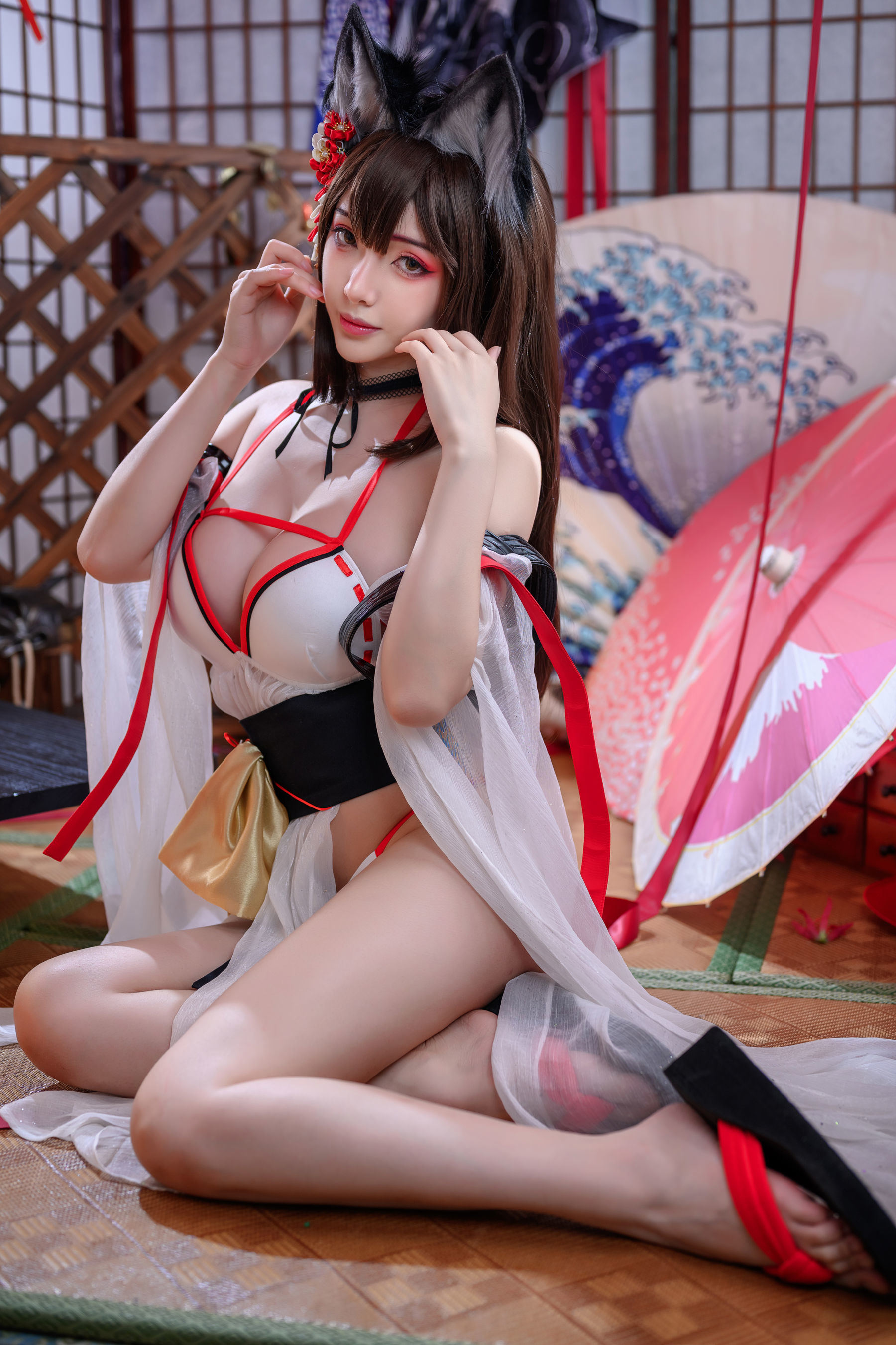 COS Benefits] Anime Blogger Wen Mei - Tian Cheng Swimsuit