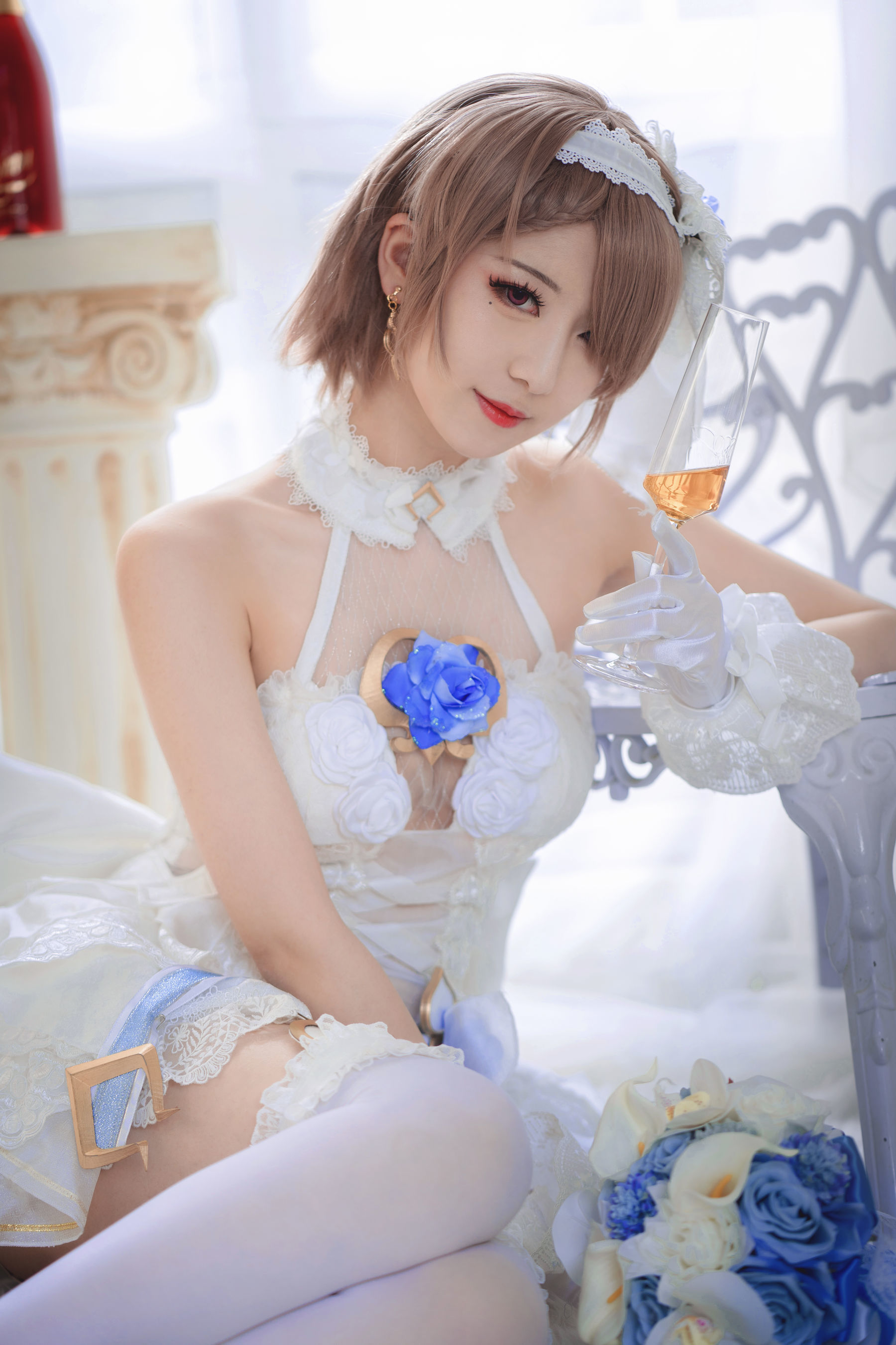 COS福利] 小姐姐彌音音ww - 麗塔 花嫁