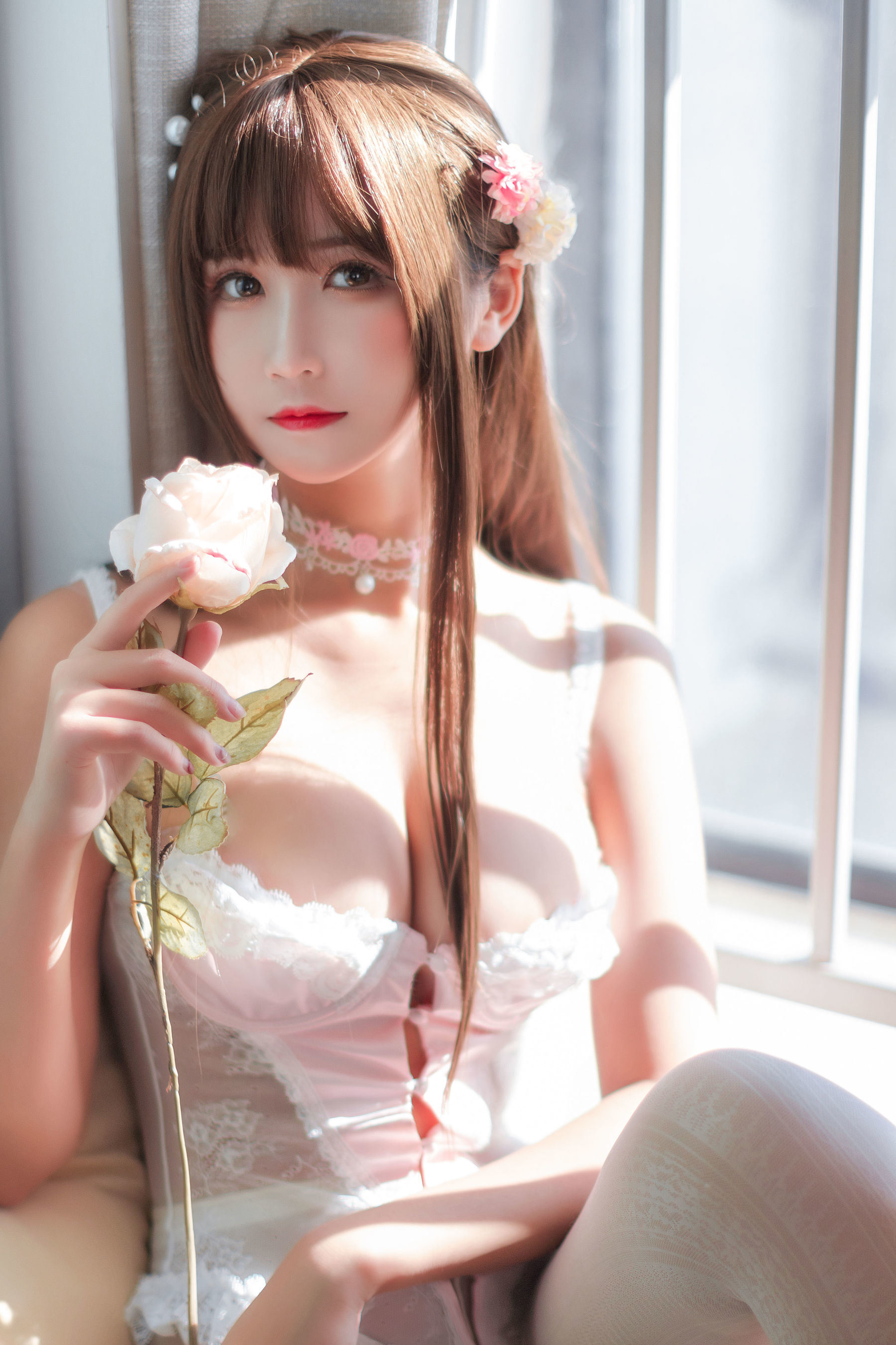 COSplay福利] 微博妹子三度_69 - 白絲芭蕾