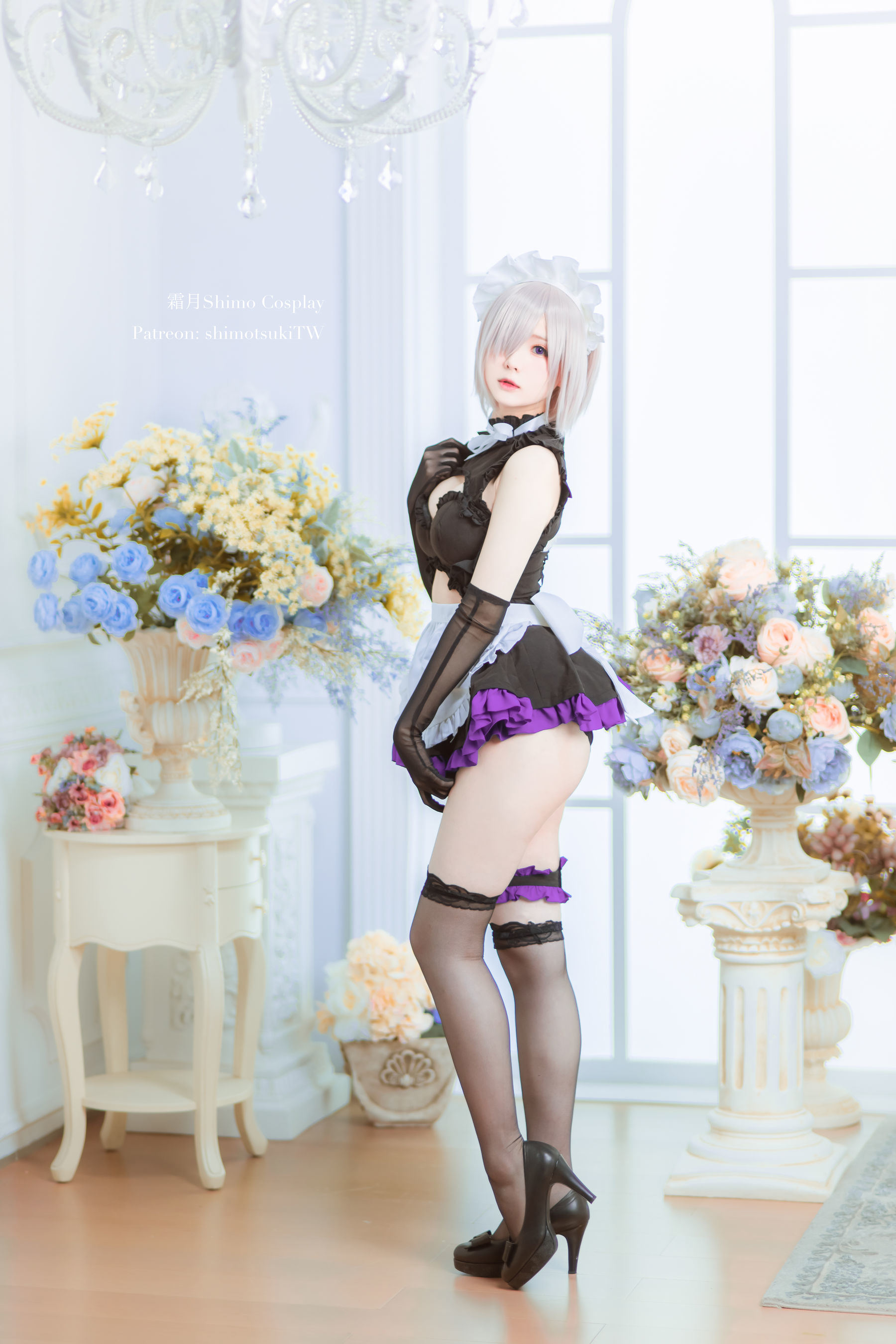 Cosplay Phúc Lợi] Cô gái Weibo Shuangyue shimo - Mashu Nữ Phục