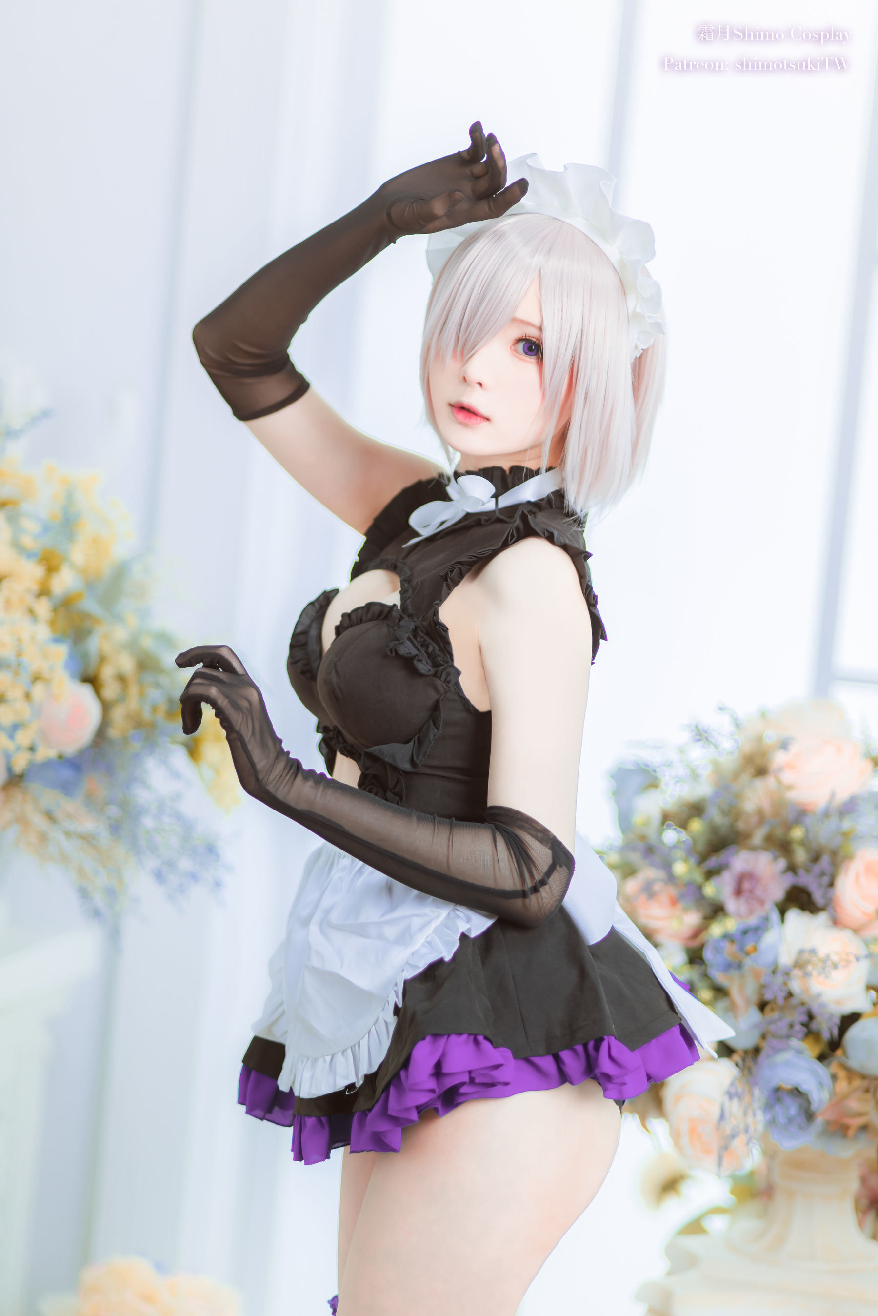 Cosplay Phúc Lợi] Cô gái Weibo Shuangyue shimo - Mashu Nữ Phục