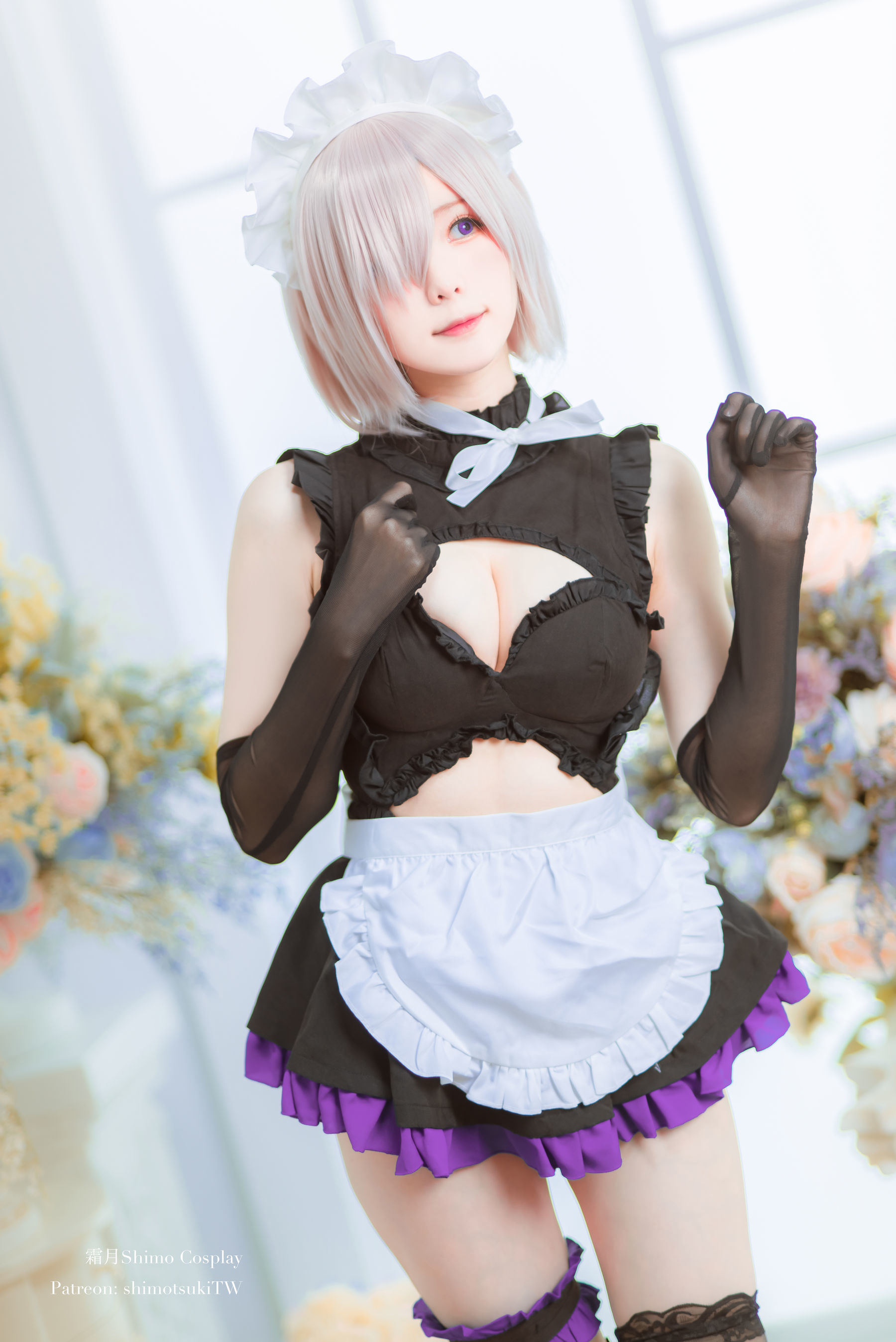 Cosplay Phúc Lợi] Cô gái Weibo Shuangyue shimo - Mashu Nữ Phục