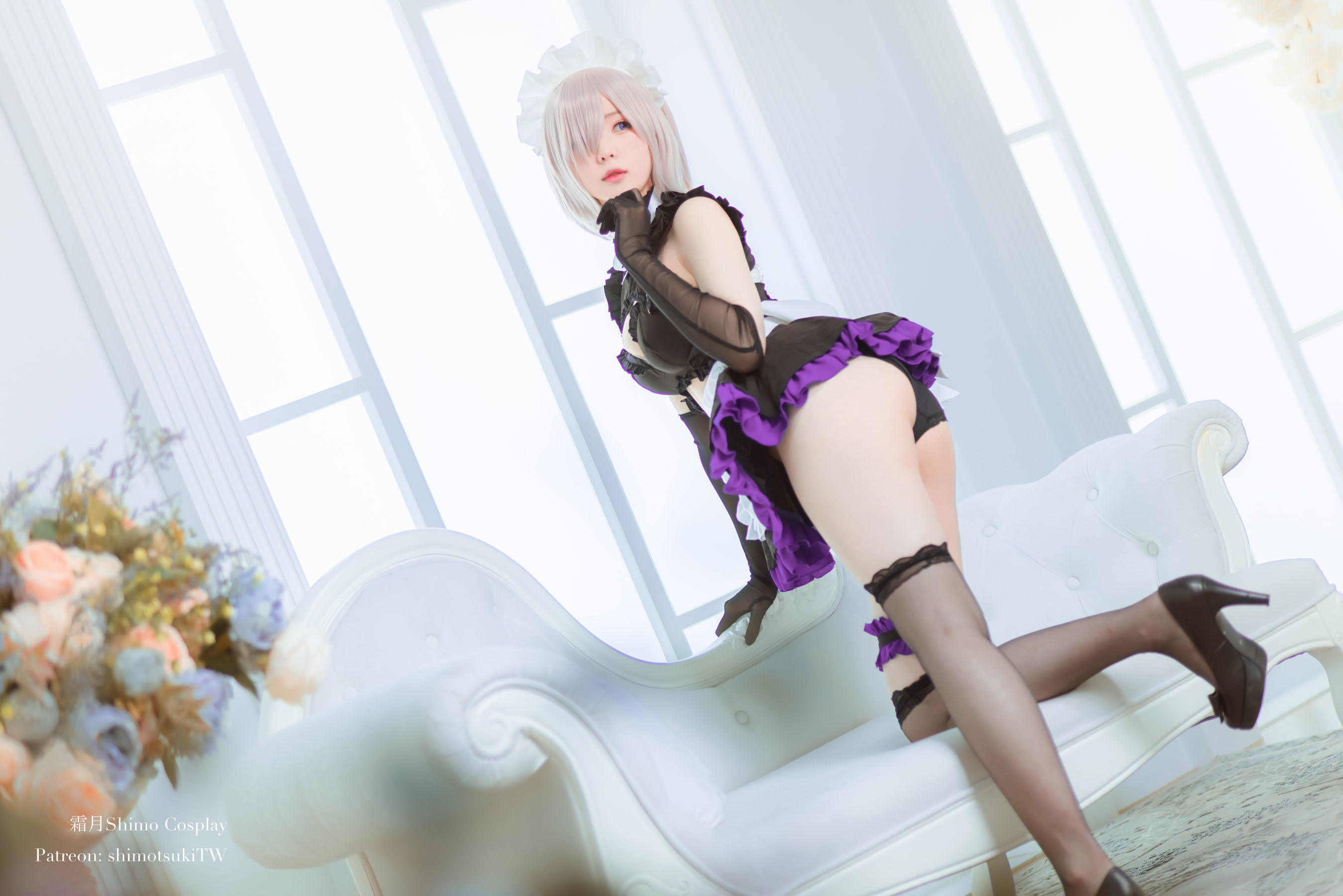 Cosplay Phúc Lợi] Cô gái Weibo Shuangyue shimo - Mashu Nữ Phục