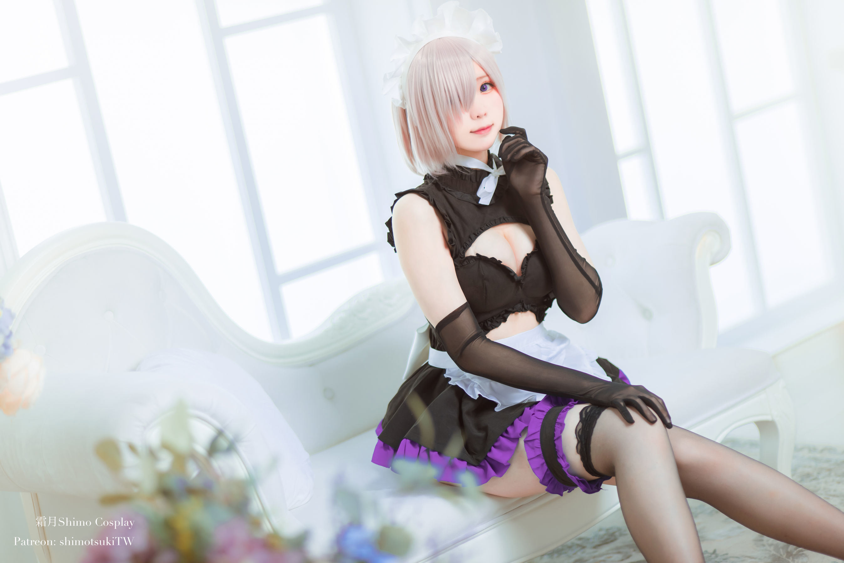 Cosplay Phúc Lợi] Cô gái Weibo Shuangyue shimo - Mashu Nữ Phục