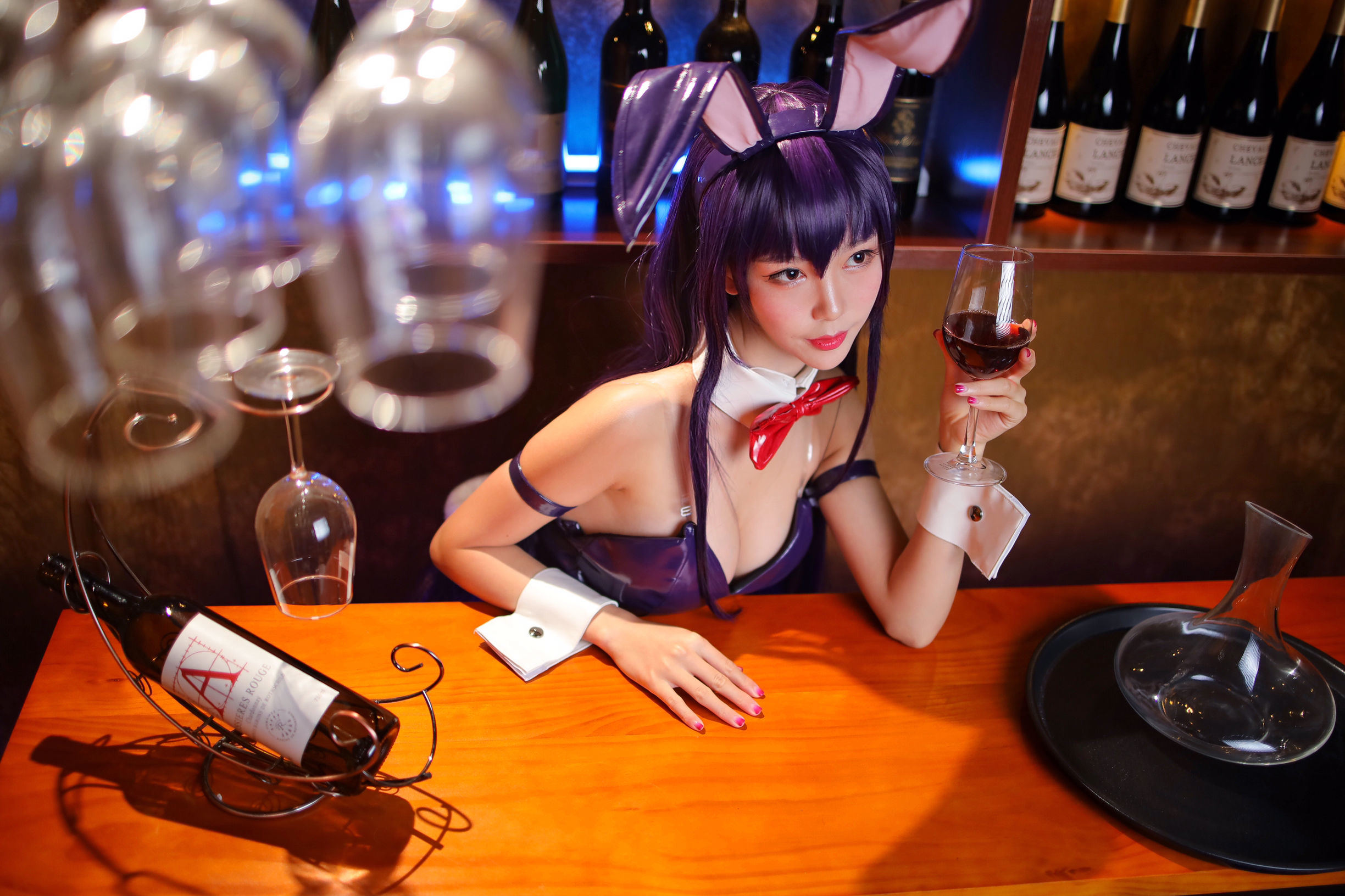COS Perks] Dou Niang - Li Shi - Kasumigaoka Utaha Bunny Girl