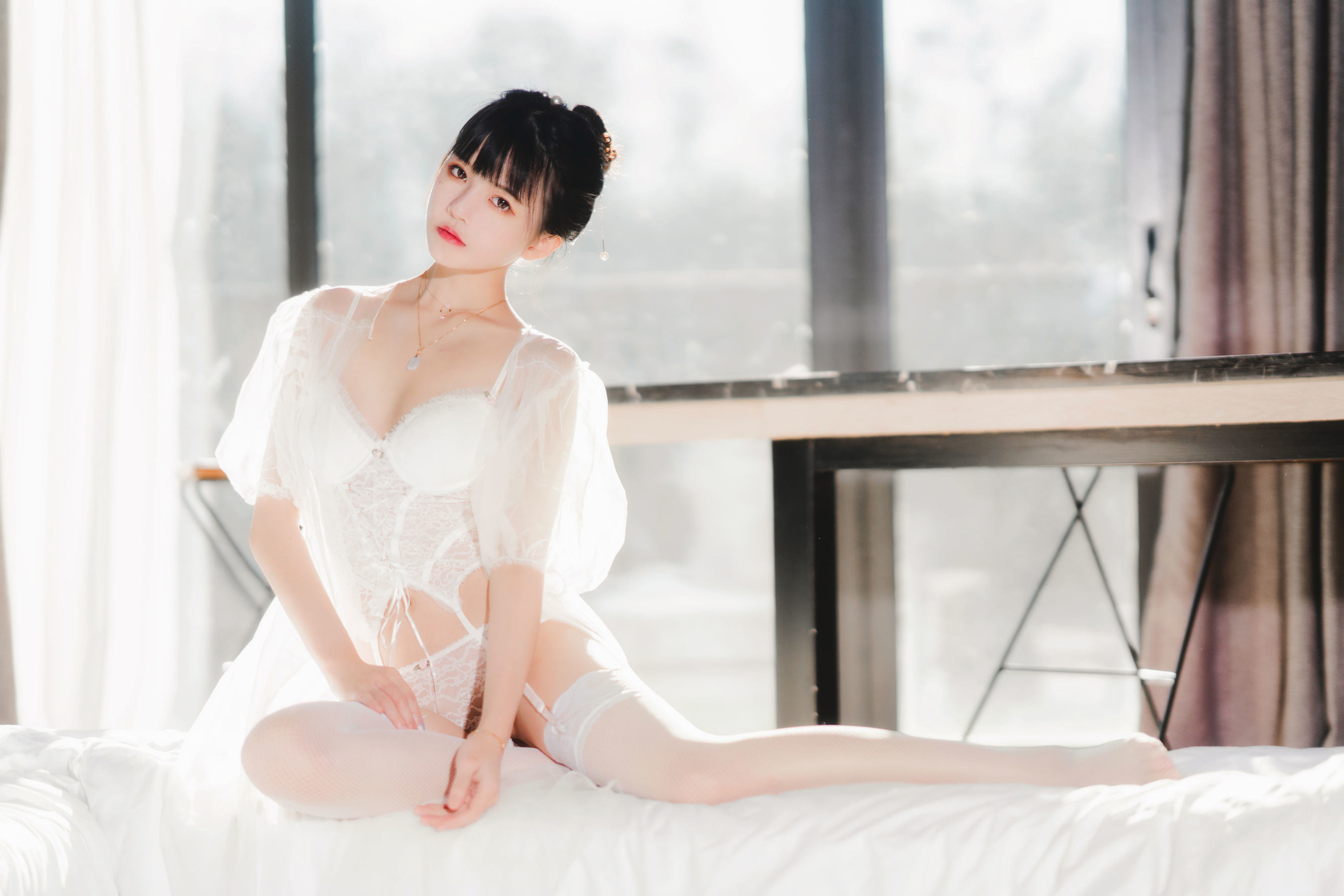 COS Welfare] Cherry Meow - White Yarn Sugar 01