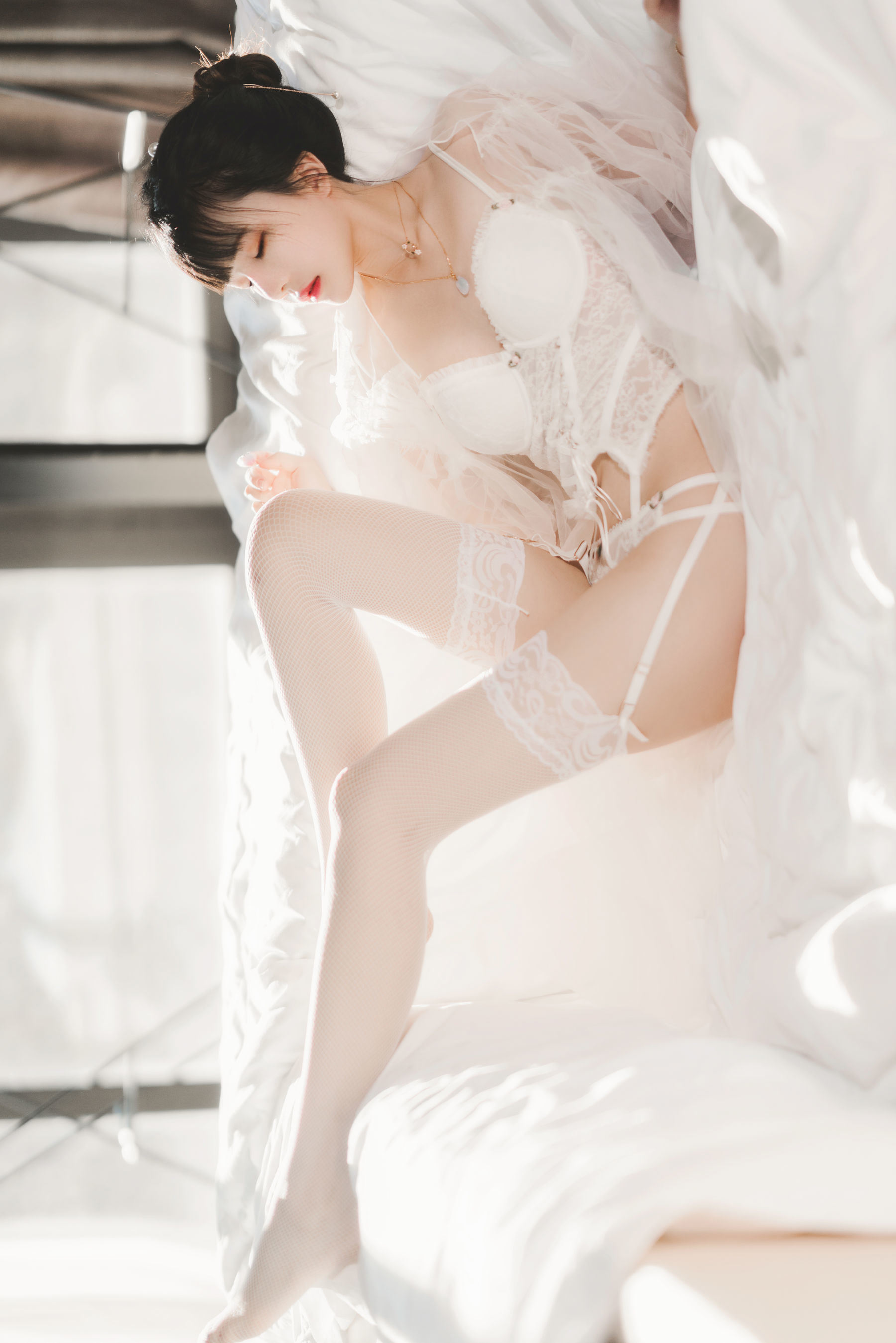 COS Welfare] Cherry Meow - White Yarn Sugar 01