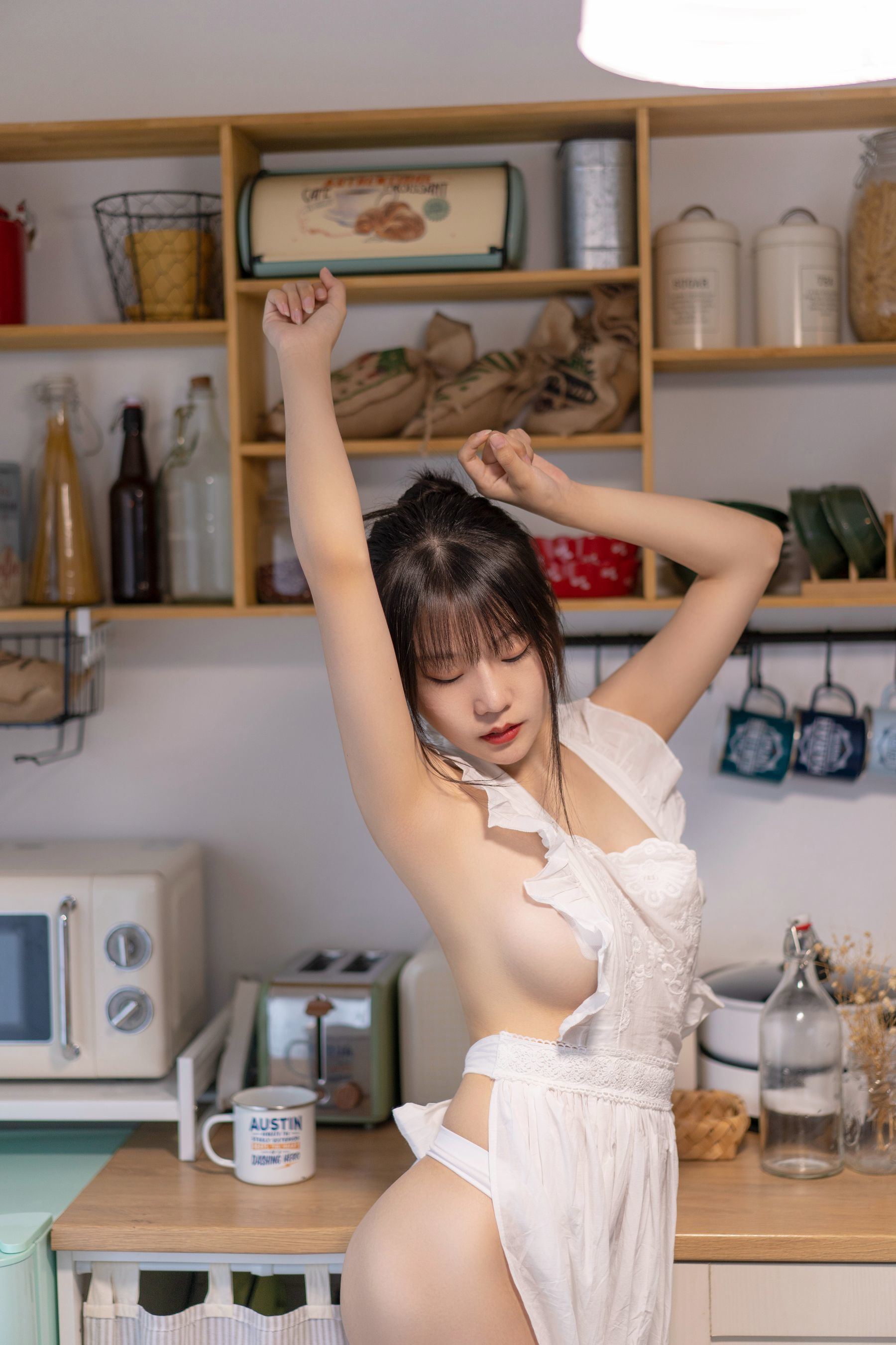[COS福利] 香草喵露露写真 - 厨娘