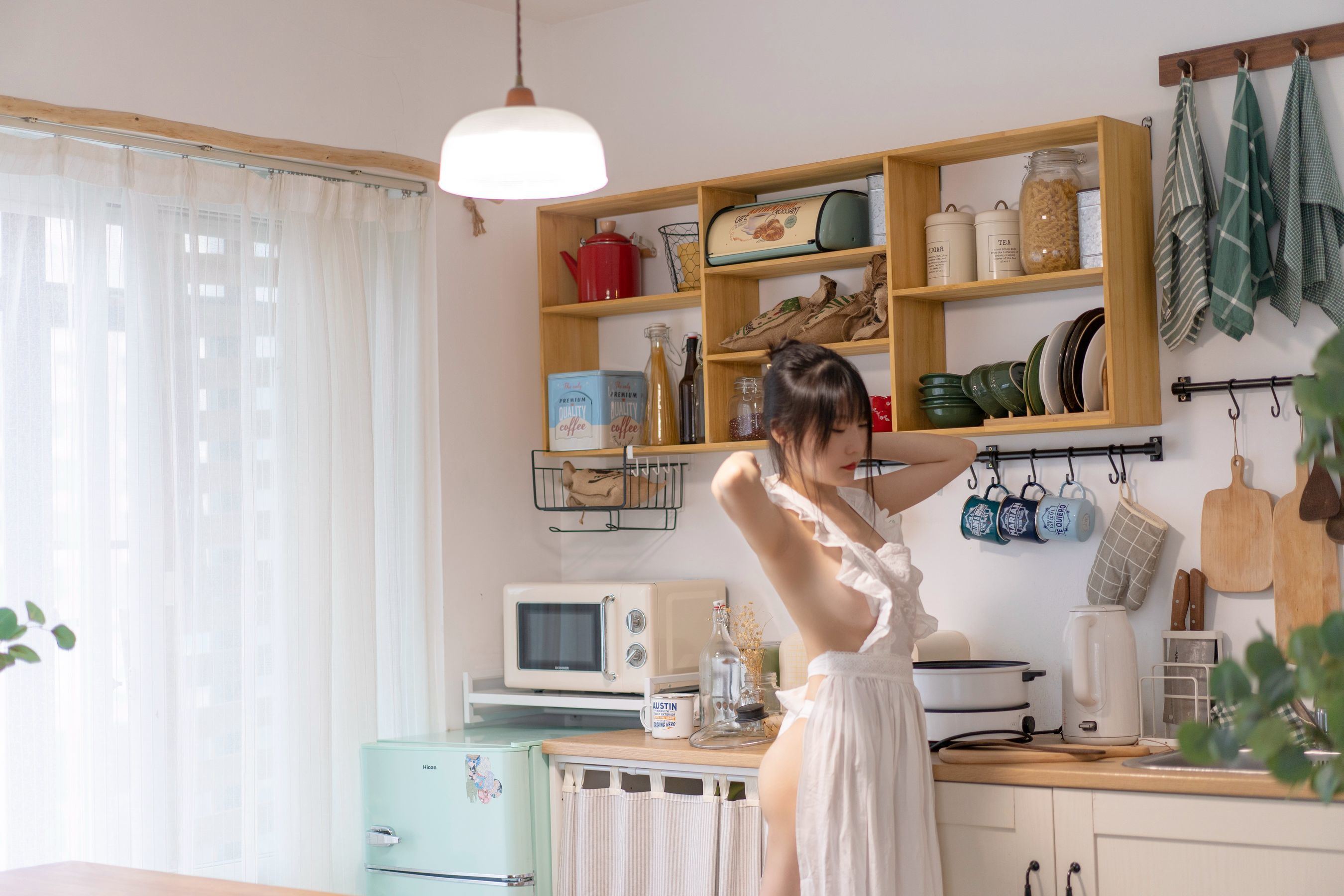 COS Welfare] Vanilla Meow Lulu Photo - Kitchen Girl