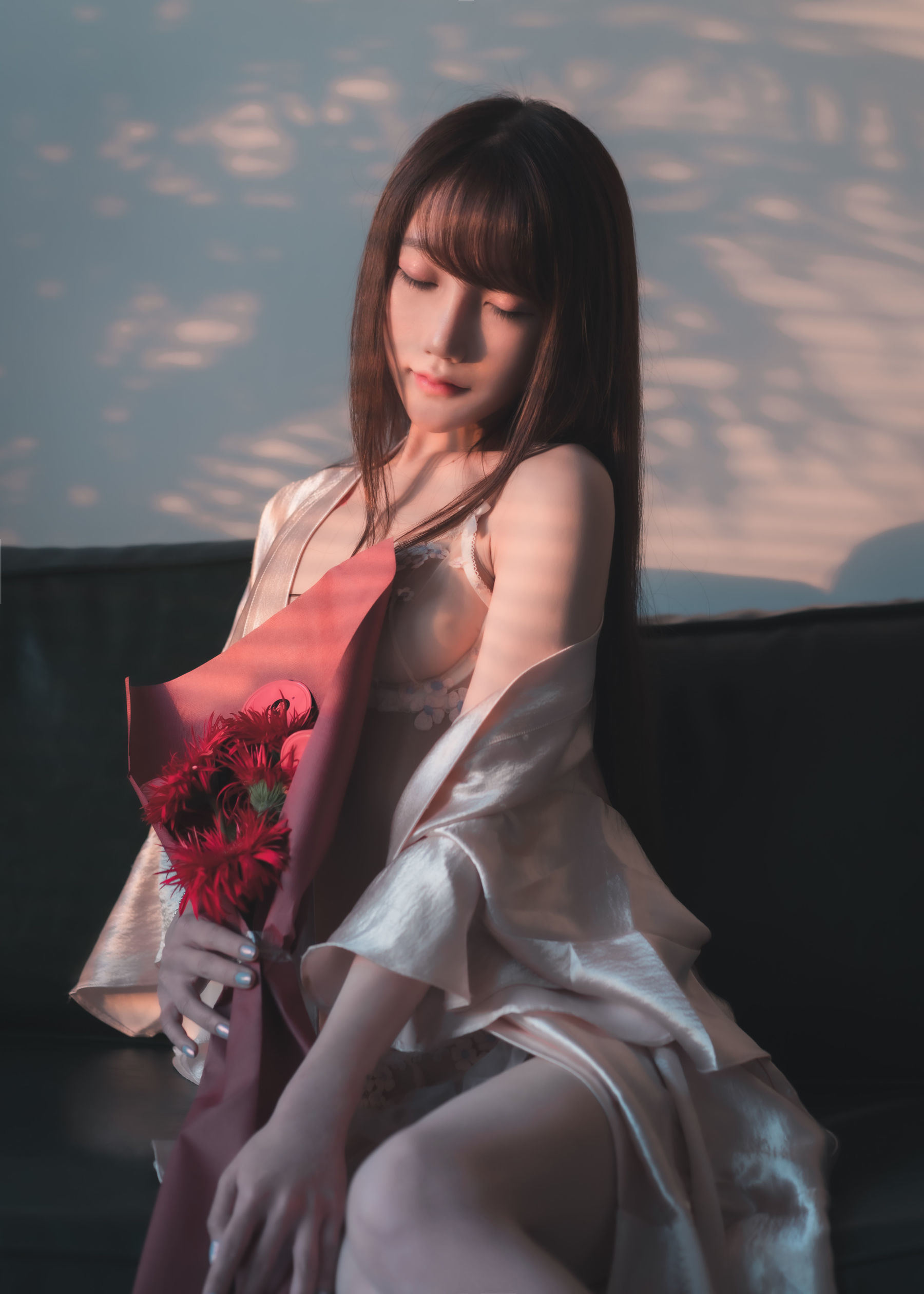 COS Phúc lợi] Cô gái Cosplay Hoshino Mitu - Hoa đã ăn cô gái đó