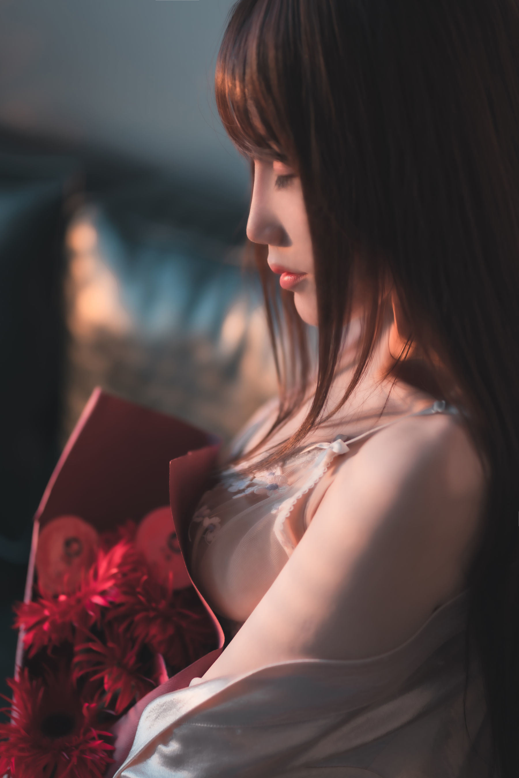 COS Phúc lợi] Cô gái Cosplay Hoshino Mitu - Hoa đã ăn cô gái đó